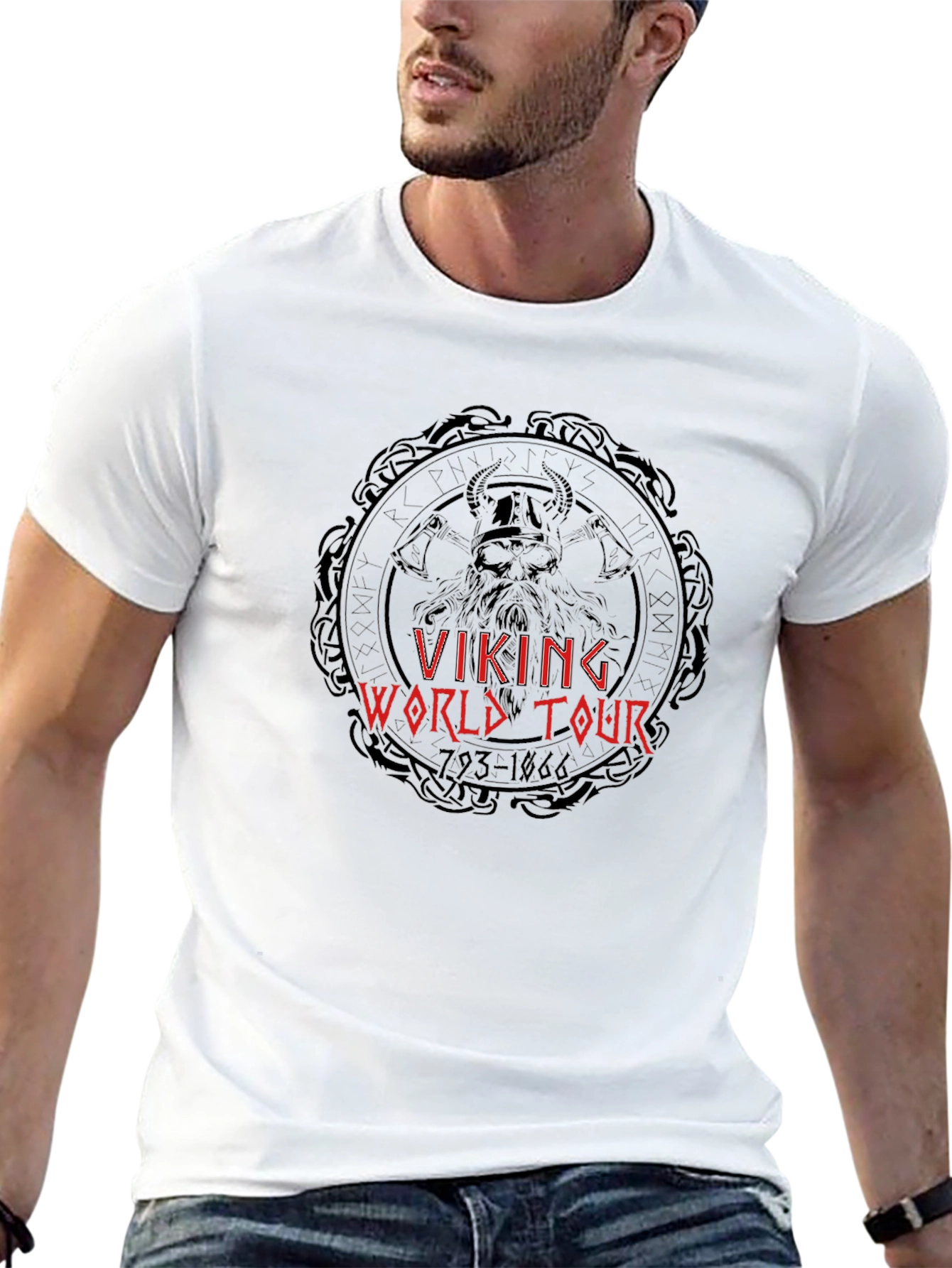 Viking World Tour Black T-Shirt