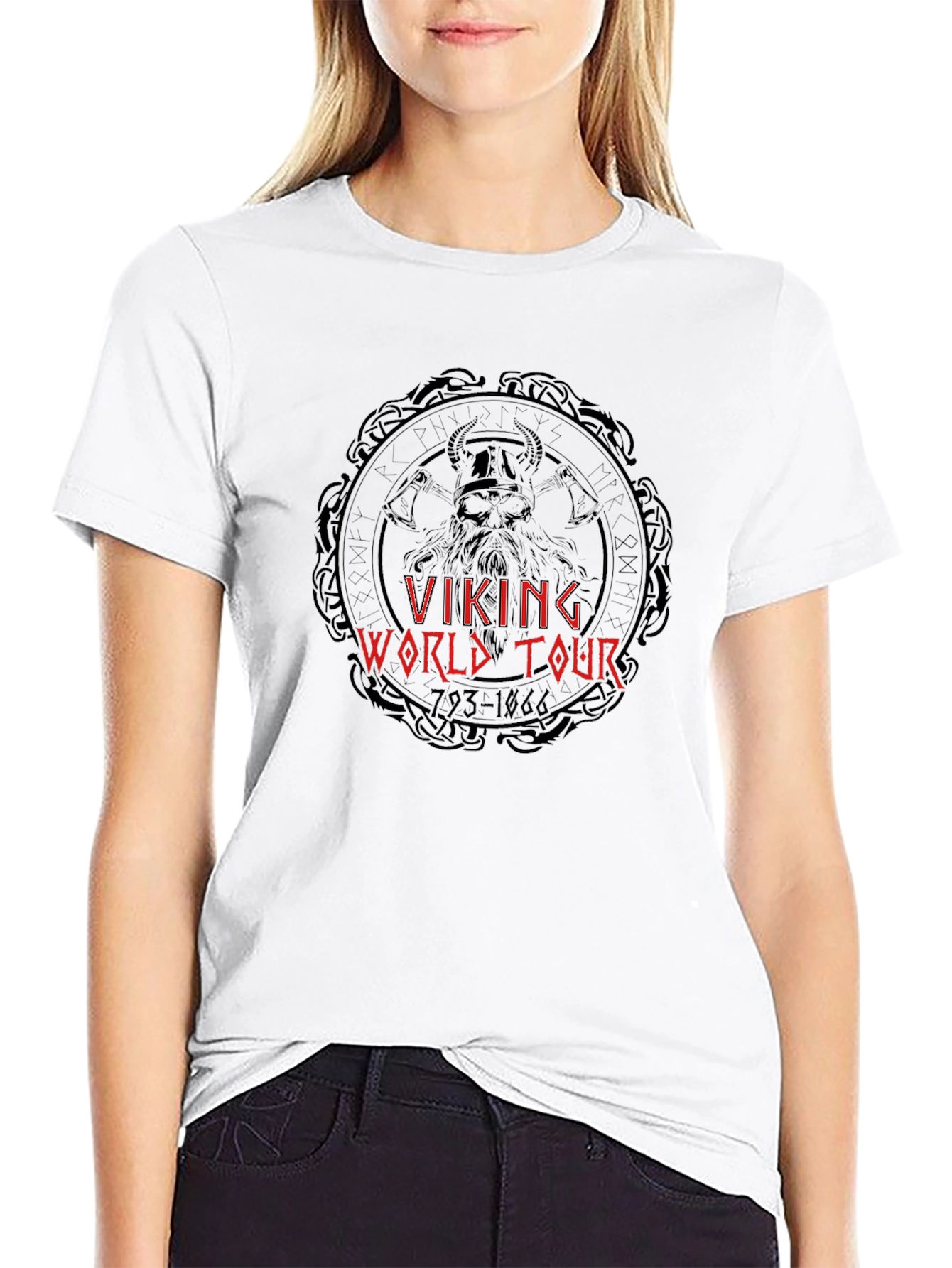 Viking World Tour Black T-Shirt