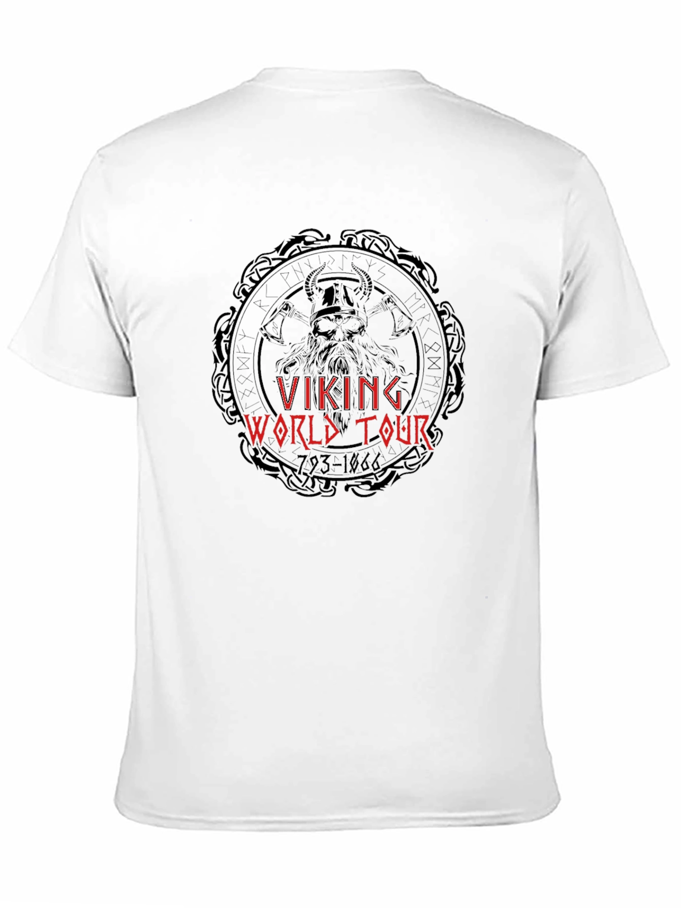 Viking World Tour Black T-Shirt