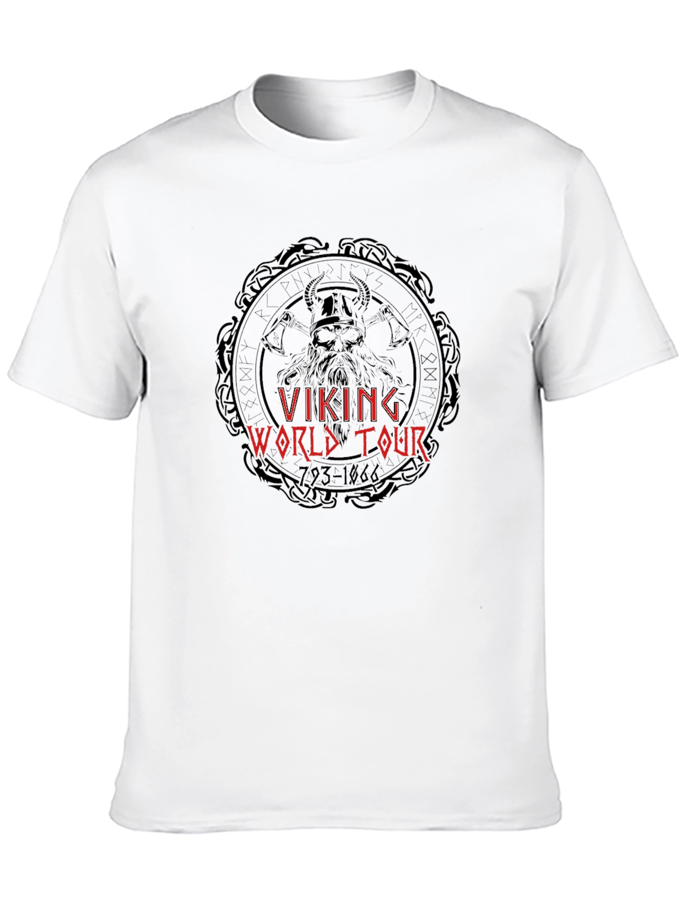 Viking World Tour Black T-Shirt