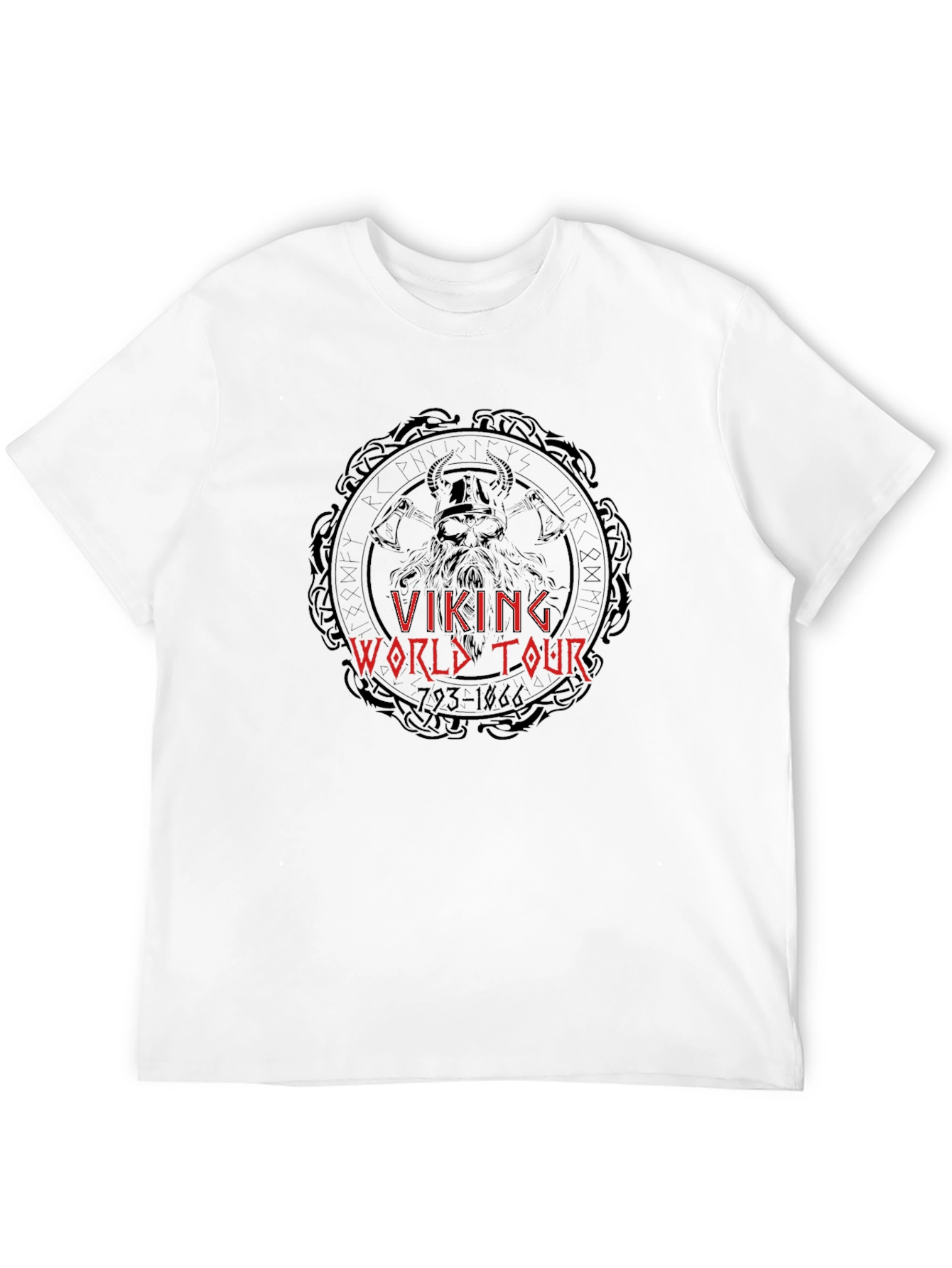 Viking World Tour Black T-Shirt