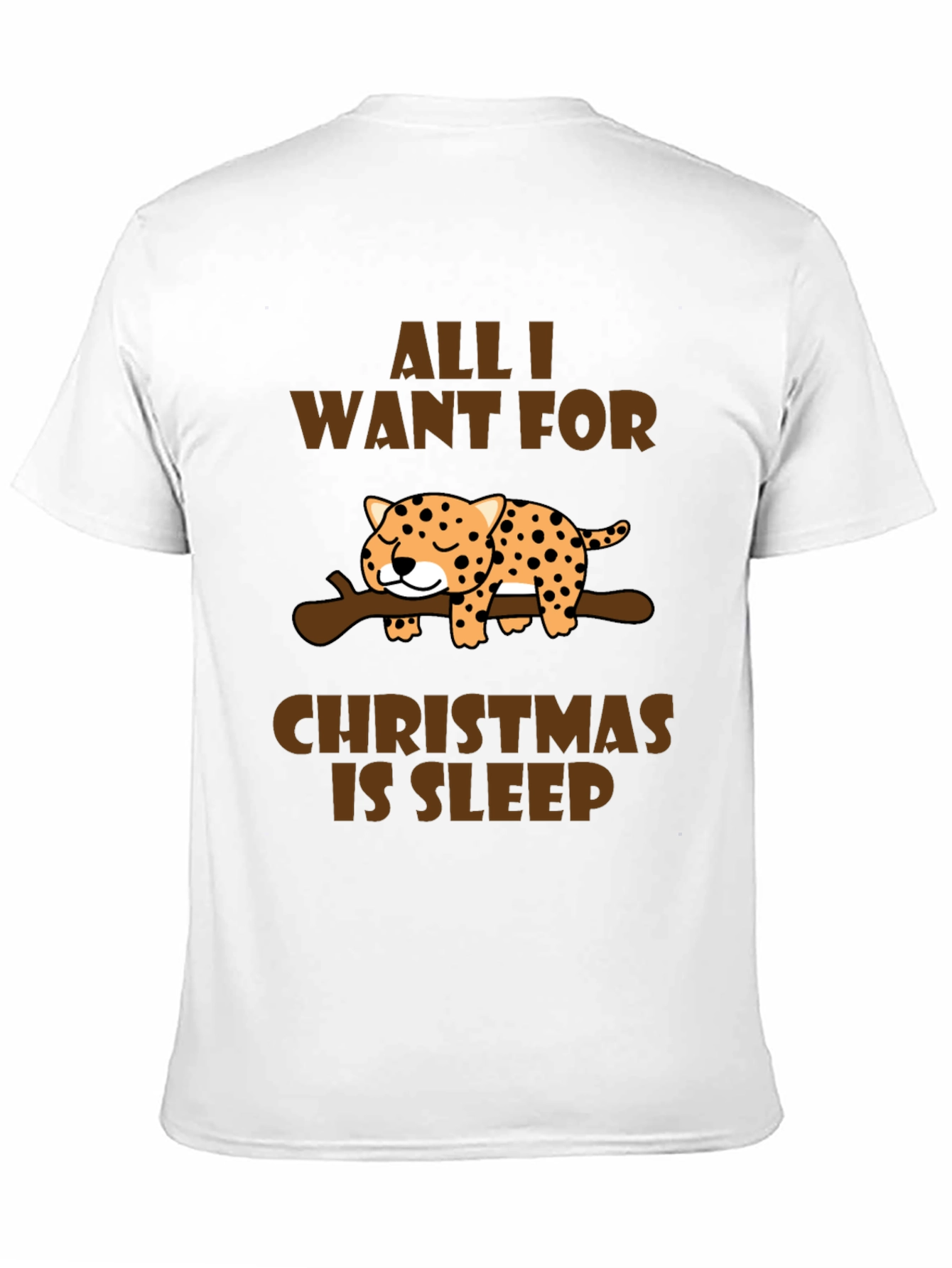 All I Want for Christmas is Sleep T-Shirt