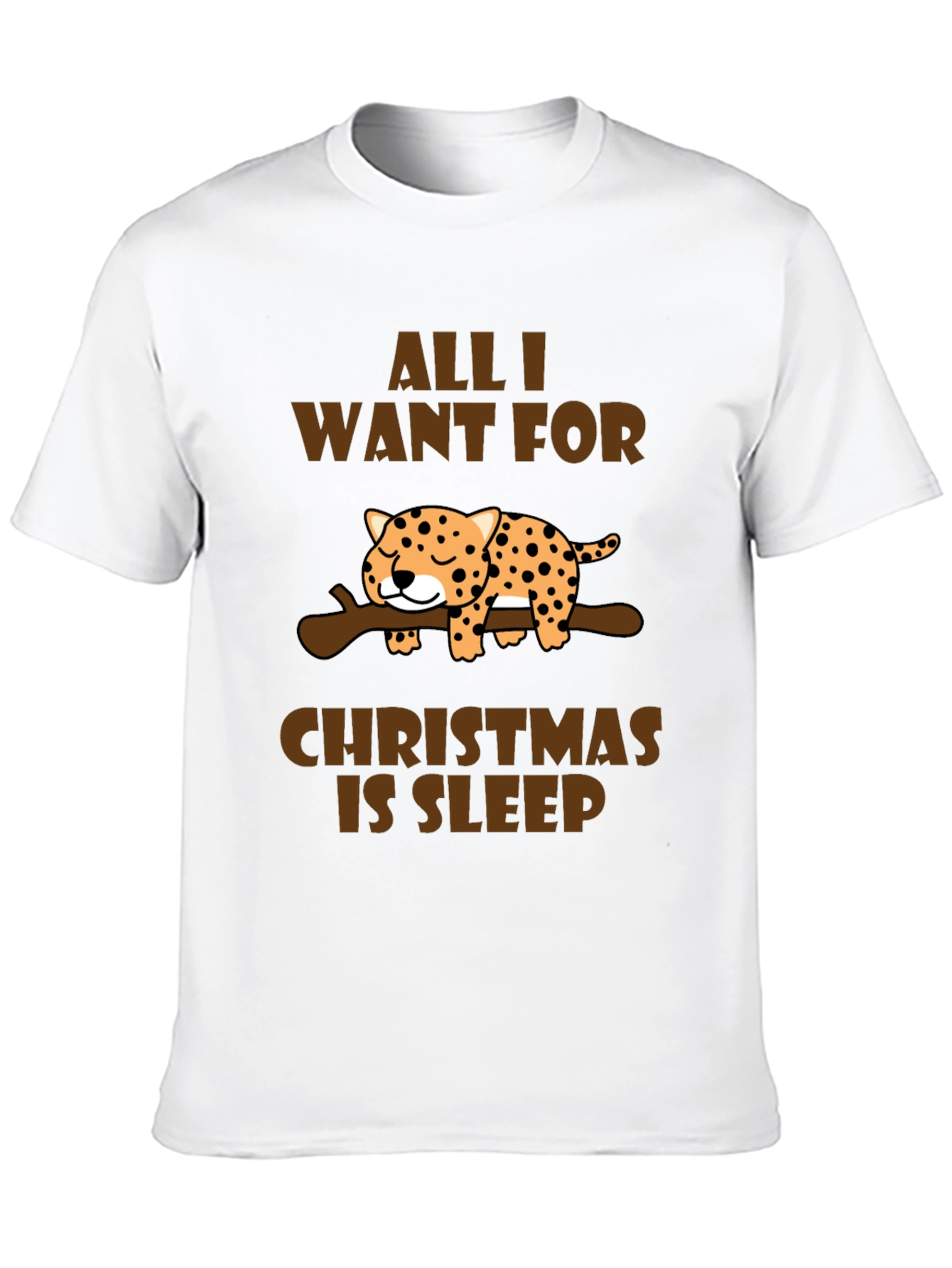 All I Want for Christmas is Sleep T-Shirt