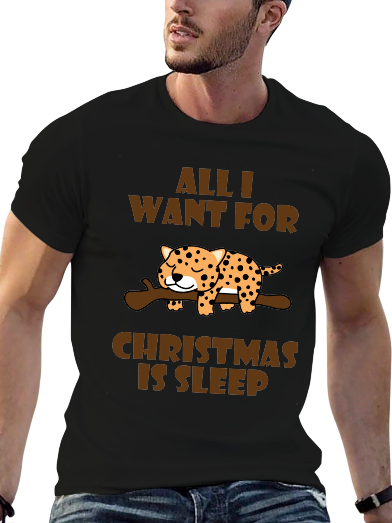 All I Want for Christmas is Sleep T-Shirt