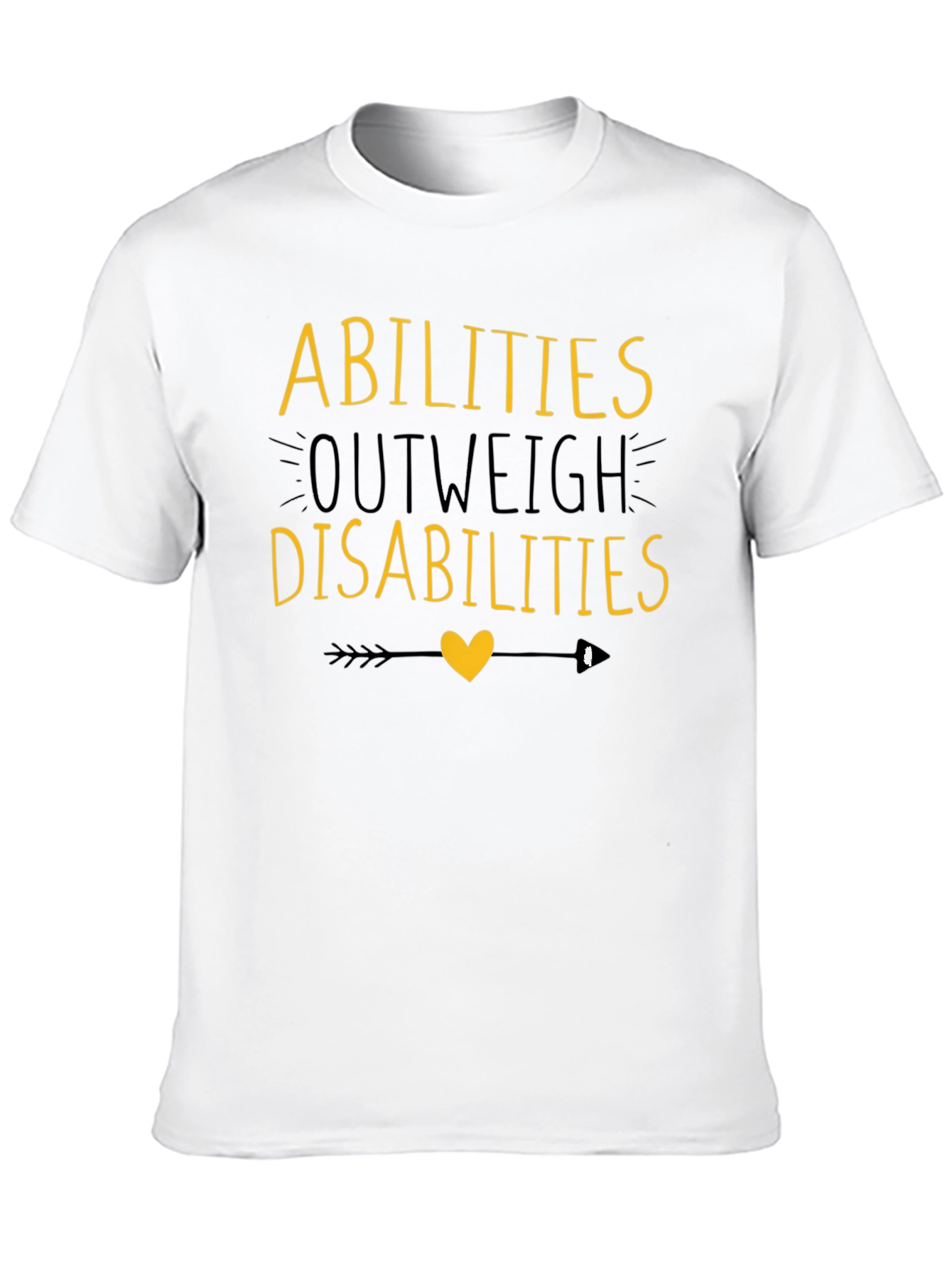 Abilities Outweigh Disabilities T-Shirt