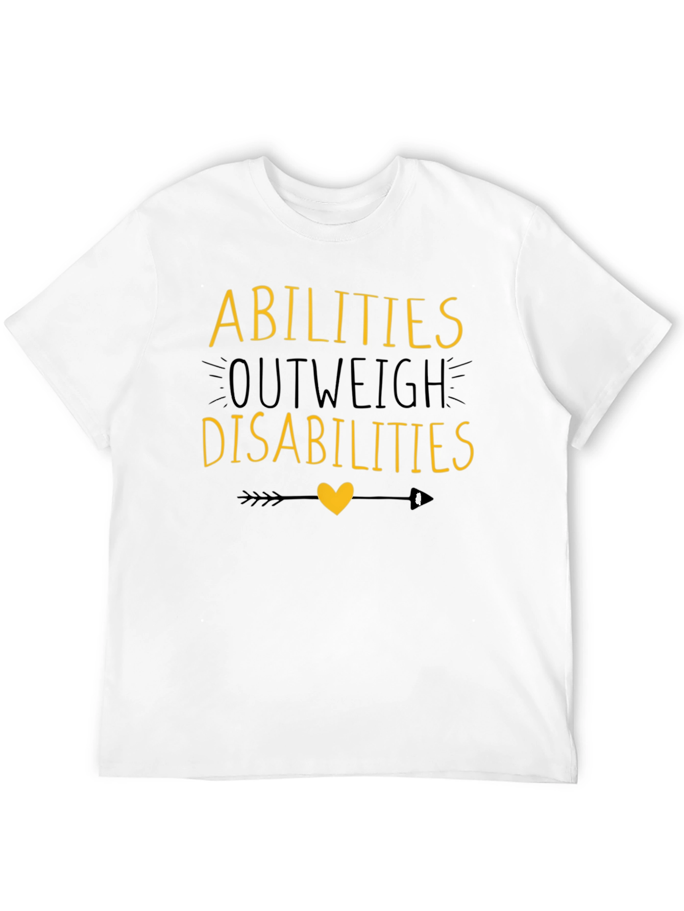 Abilities Outweigh Disabilities T-Shirt