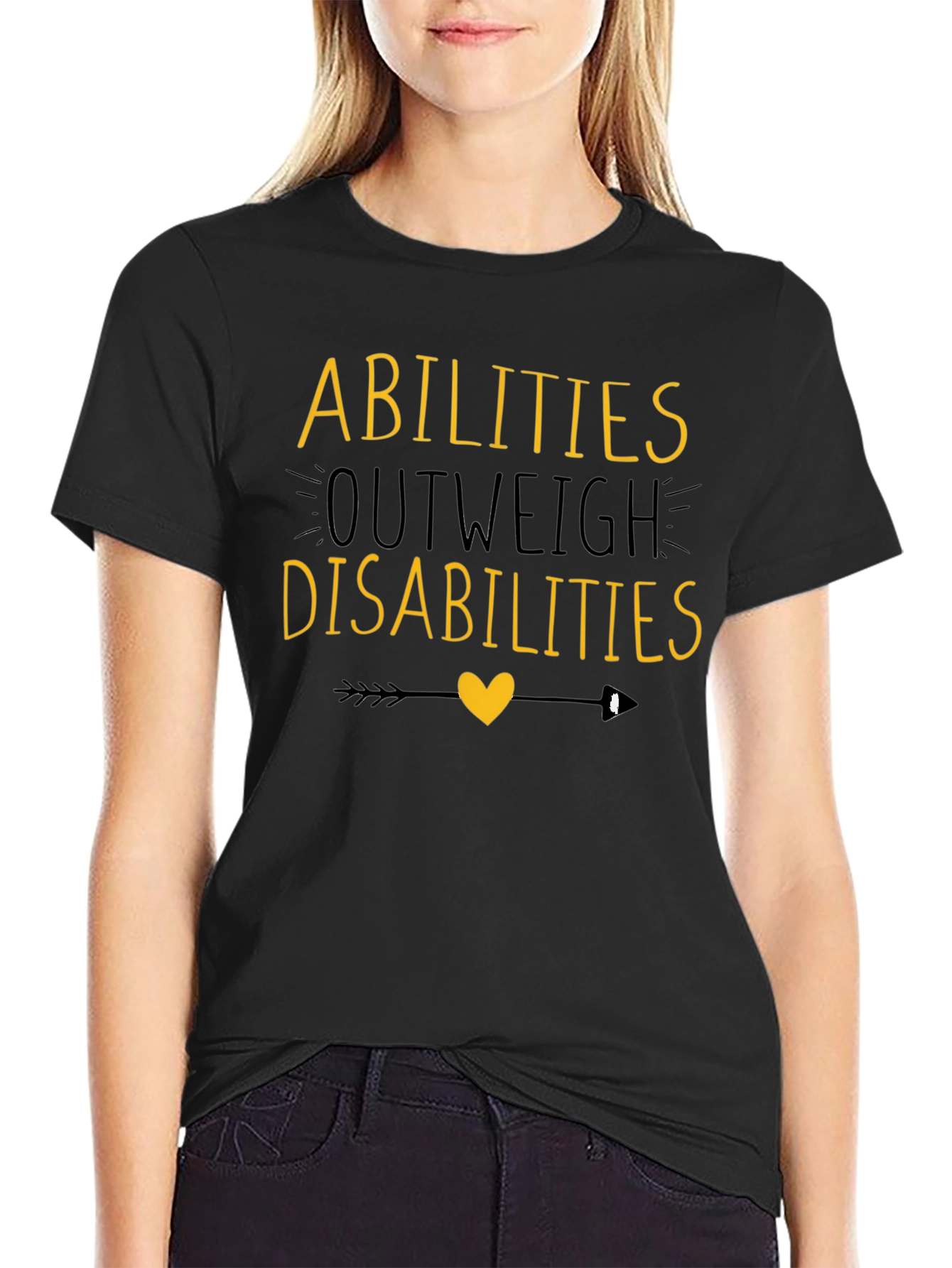 Abilities Outweigh Disabilities T-Shirt