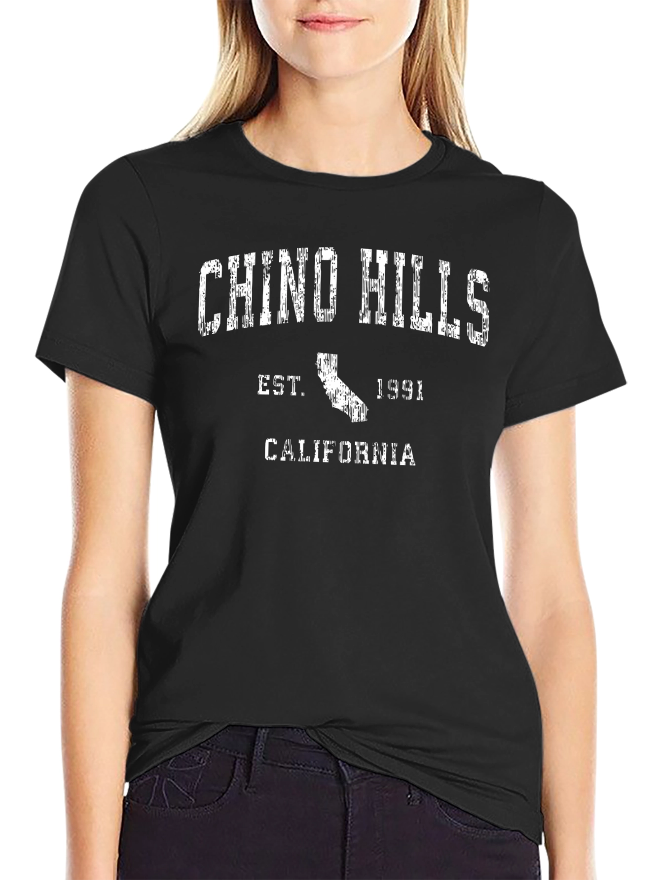 Chino Hills California Est. 1991 Graphic T-Shirt