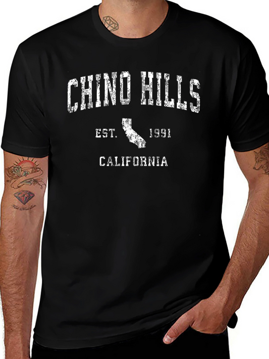 Chino Hills California Est. 1991 Graphic T-Shirt