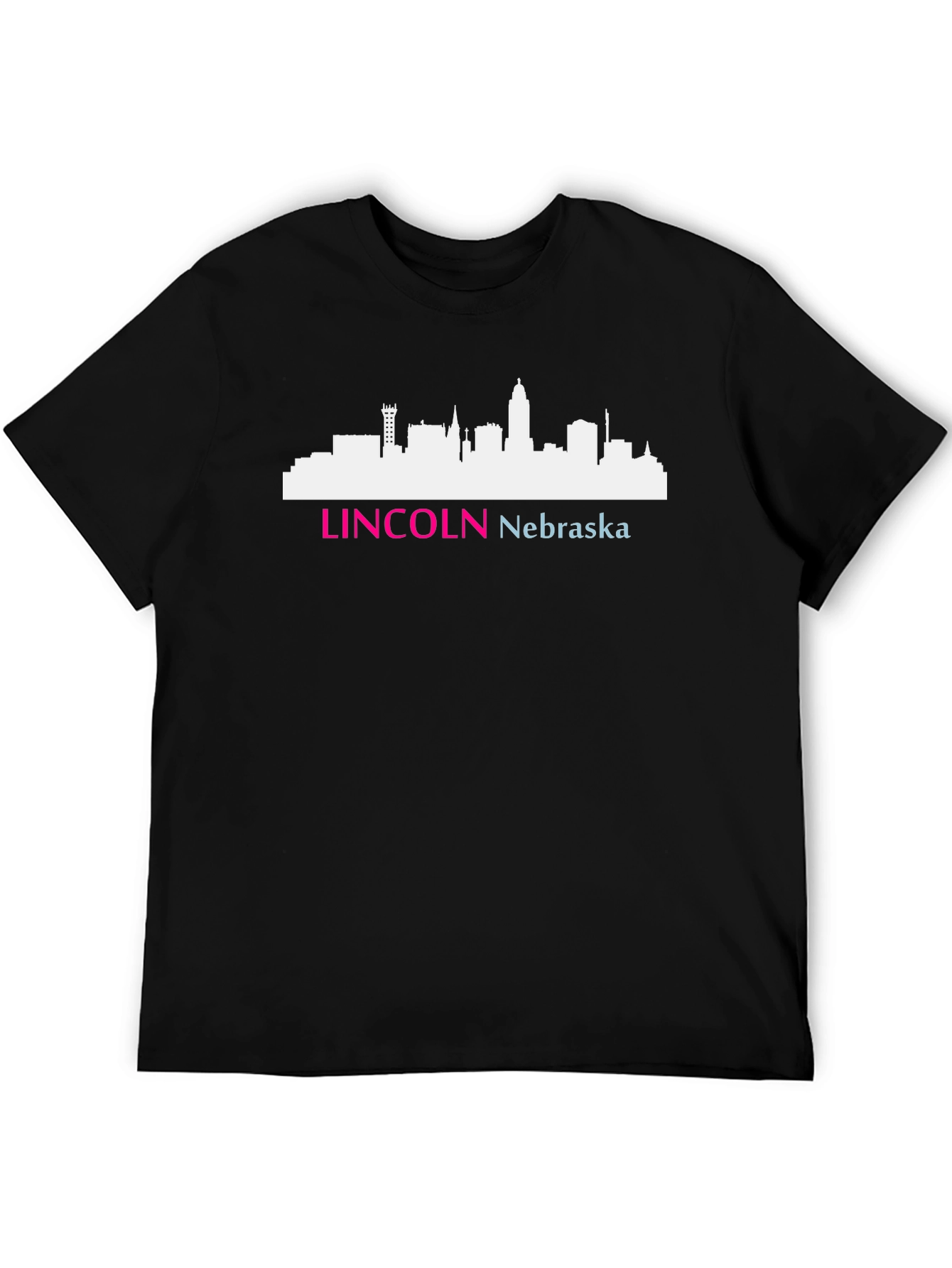 Lincoln Nebraska Skyline T-Shirt