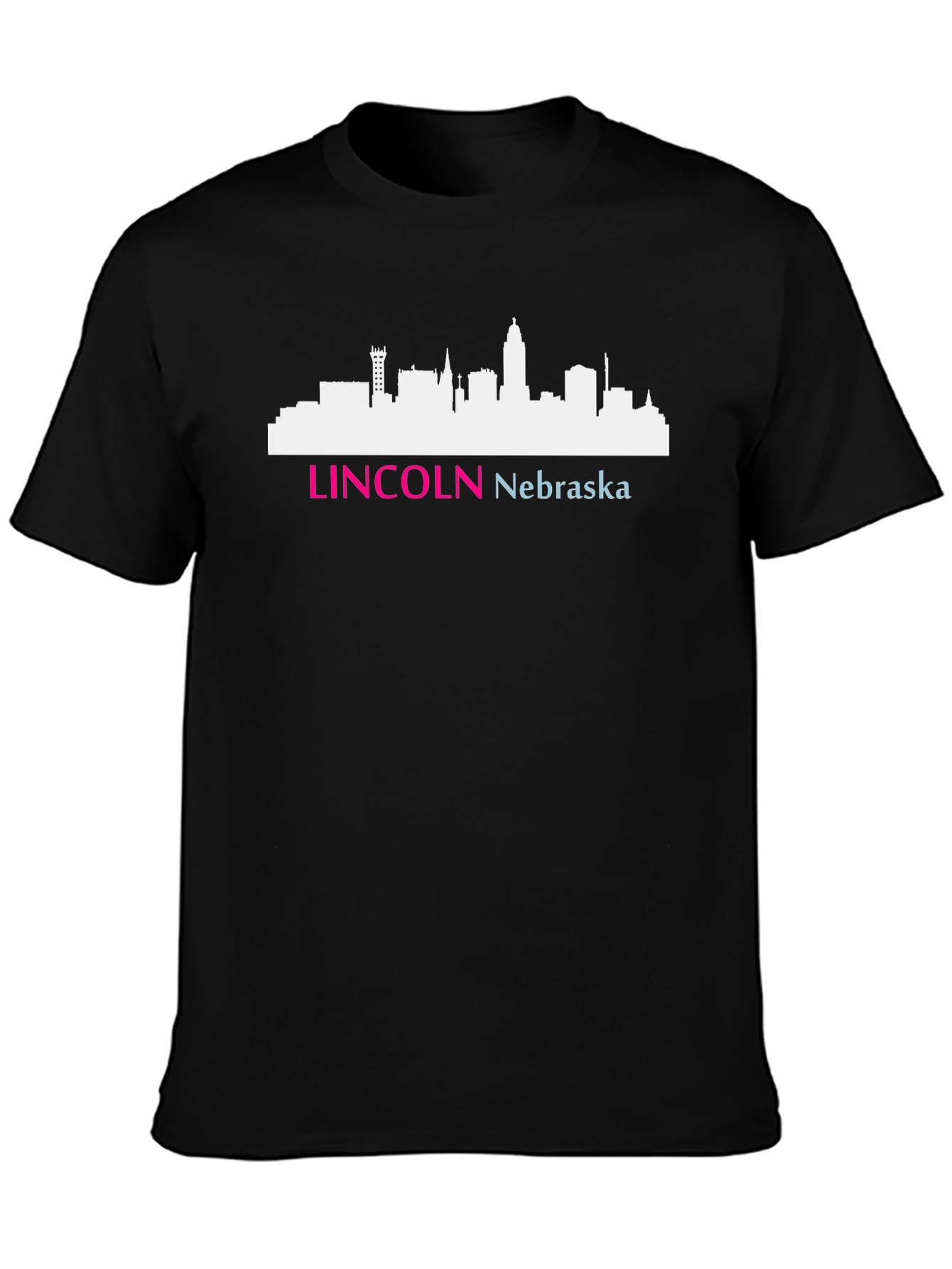 Lincoln Nebraska Skyline T-Shirt