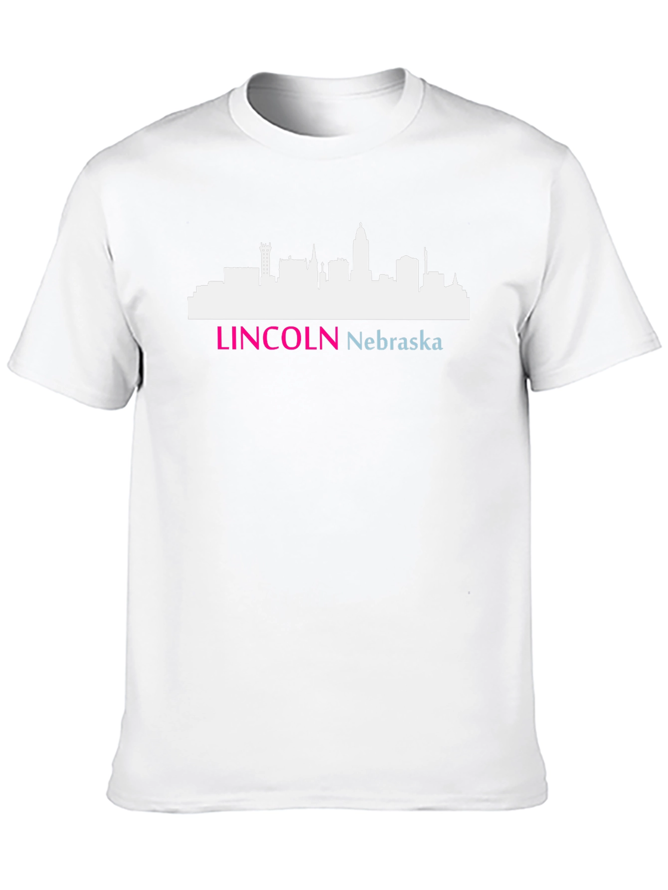 Lincoln Nebraska Skyline T-Shirt