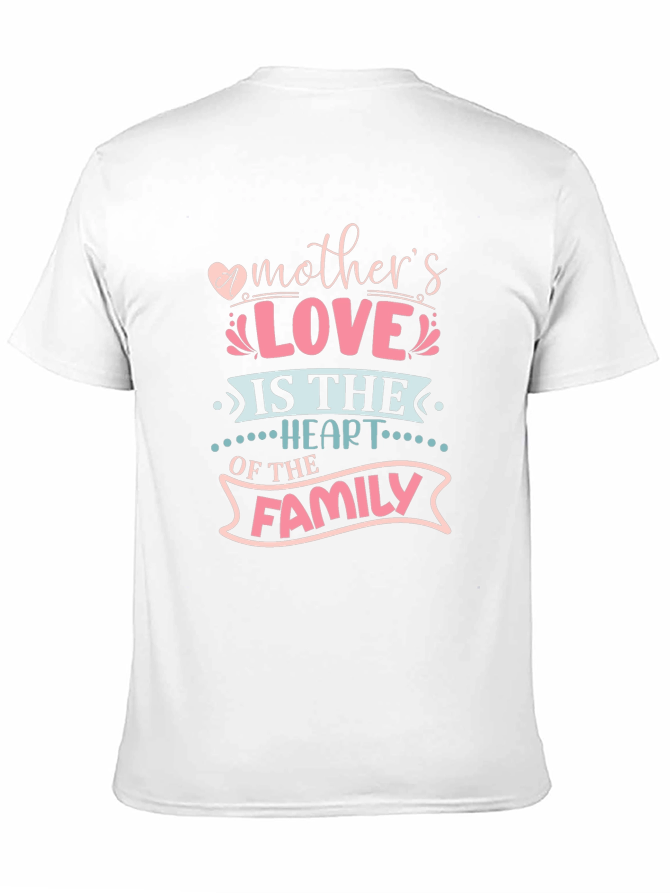 Mothers Love Heart of the Family Graphic Tee