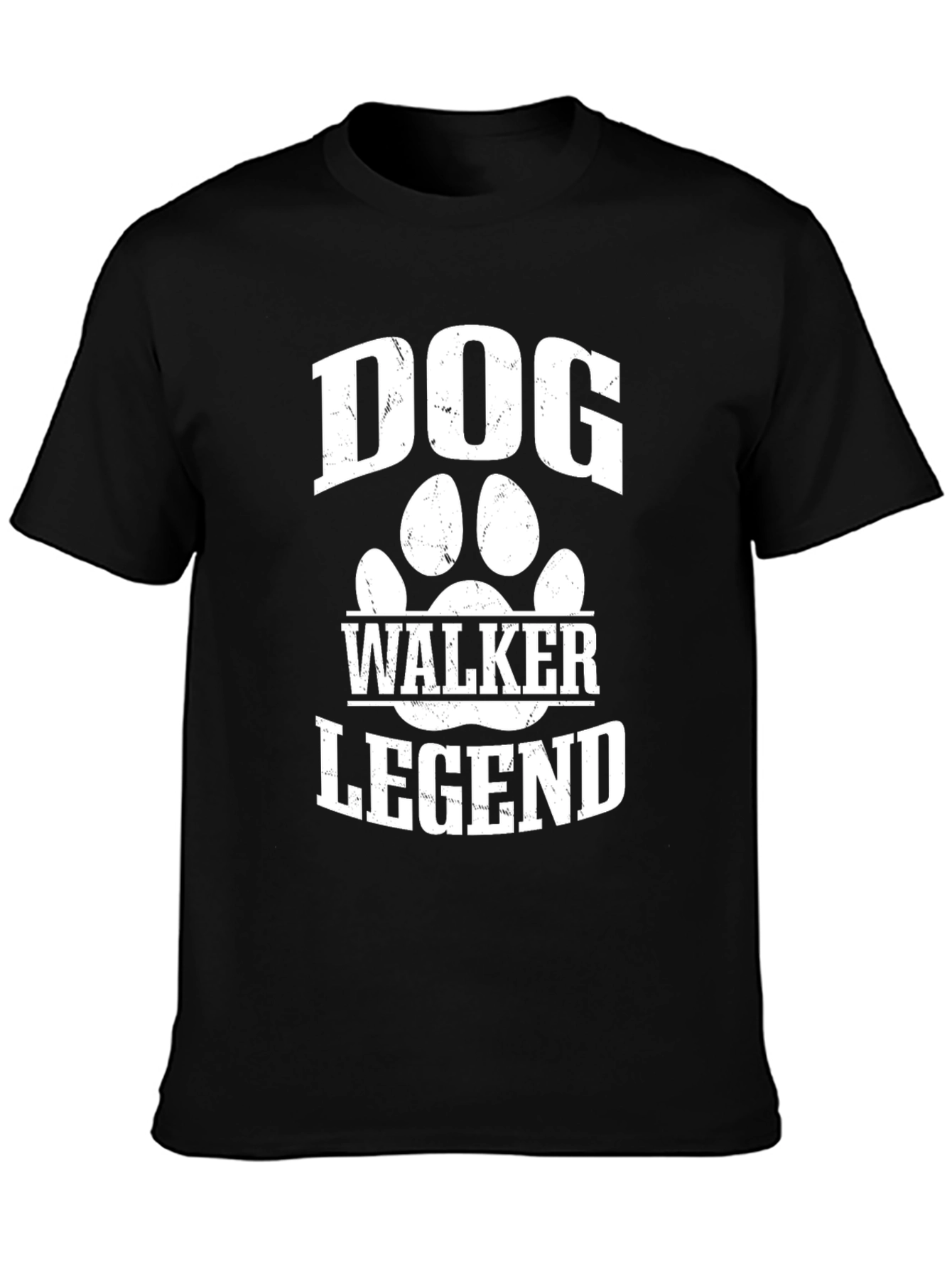 Dog Walker Legend Graphic T-Shirt