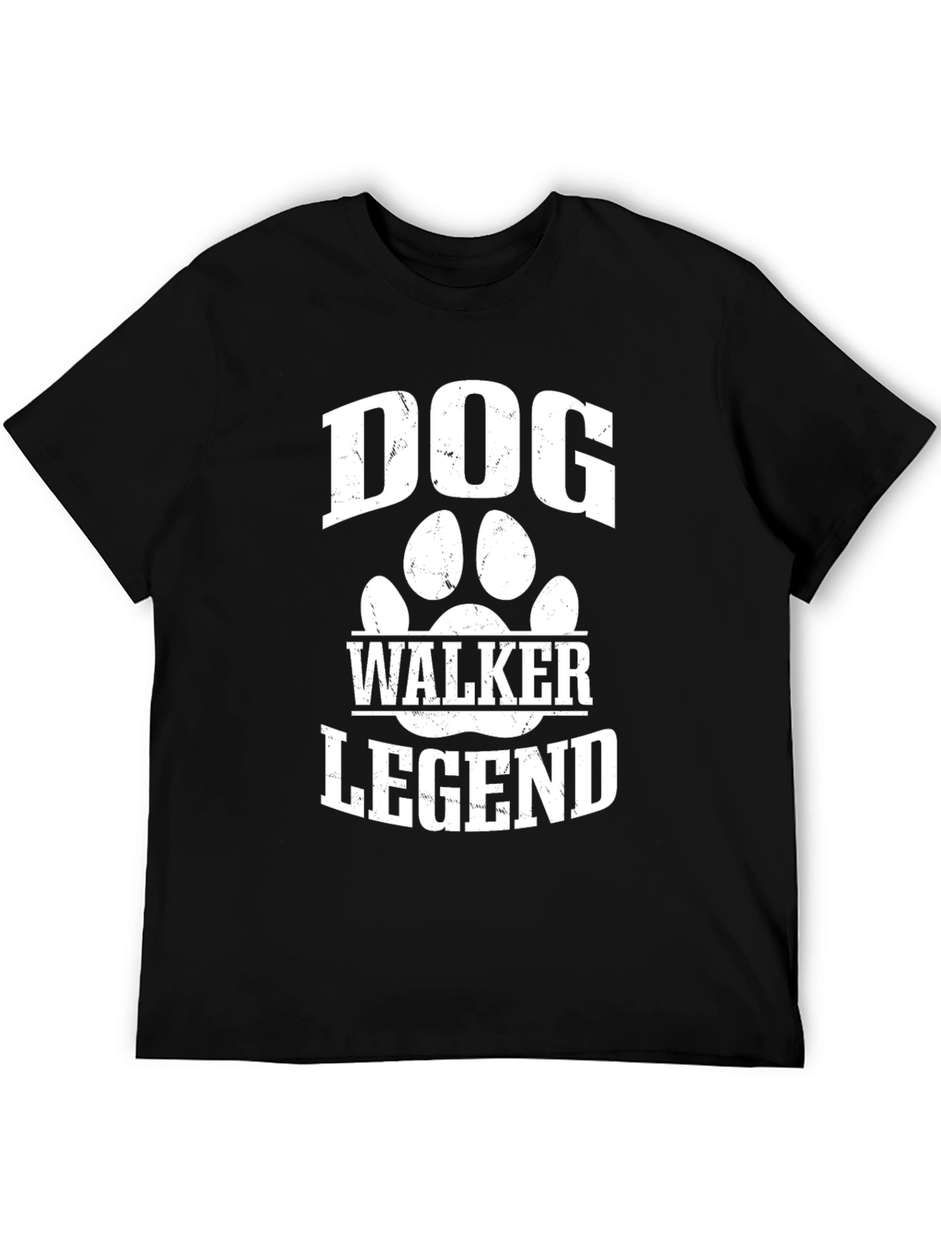 Dog Walker Legend Graphic T-Shirt