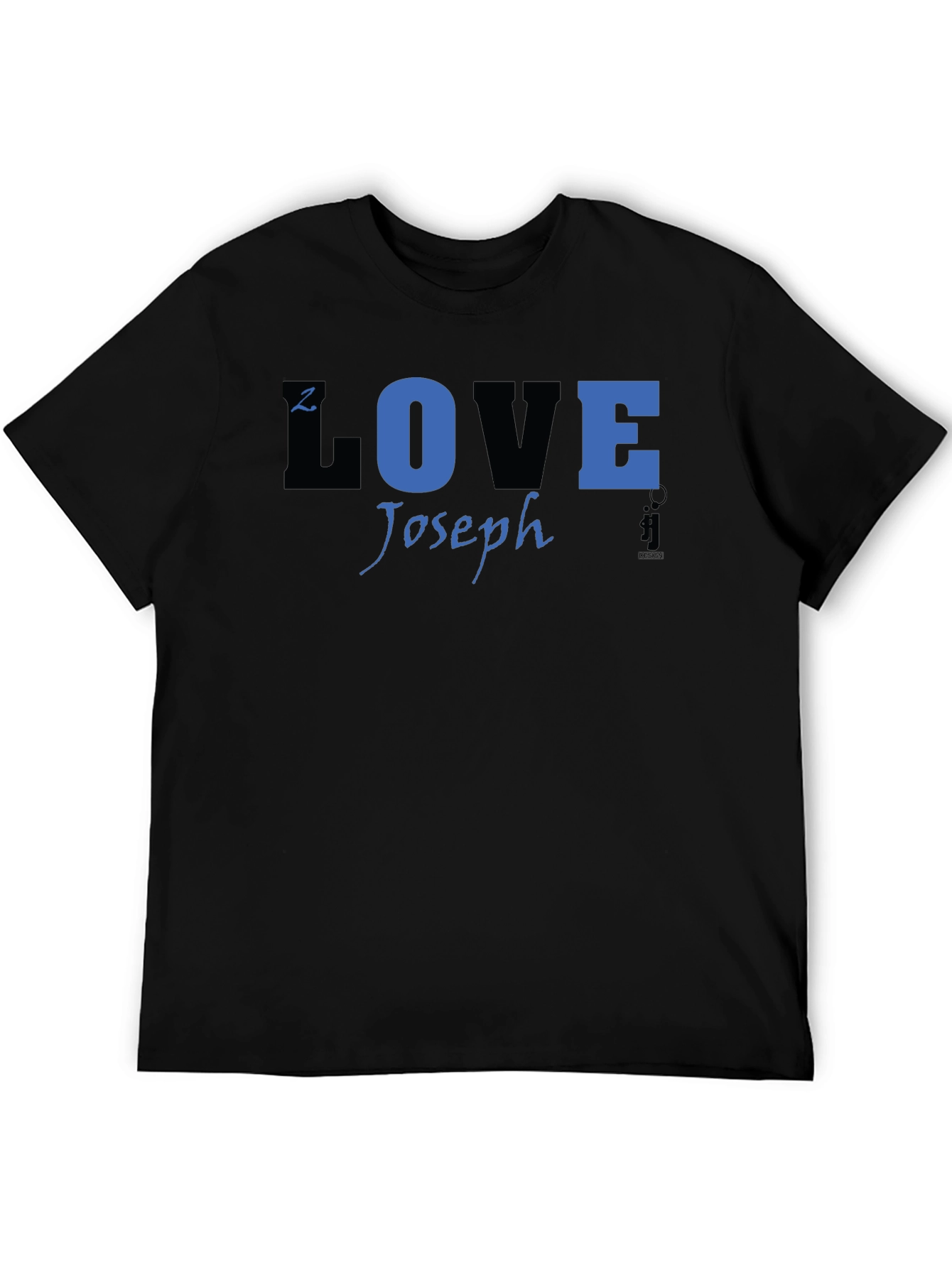 Joseph LOVE T-Shirt - Black Blue