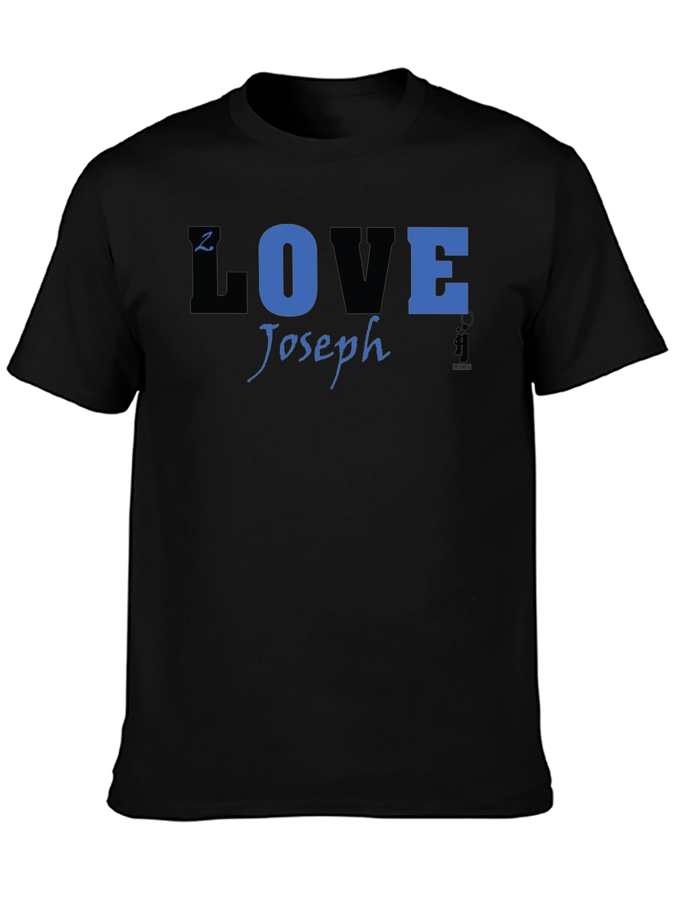 Joseph LOVE T-Shirt - Black Blue