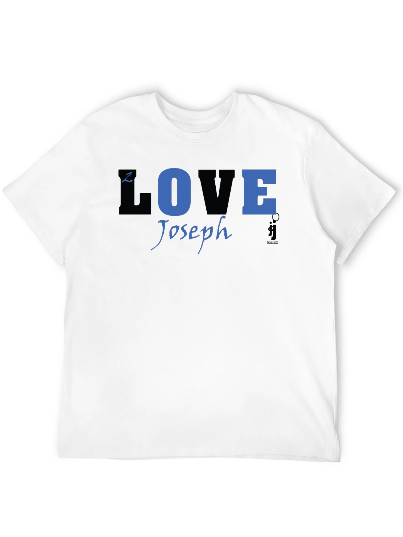 Joseph LOVE T-Shirt - Black Blue