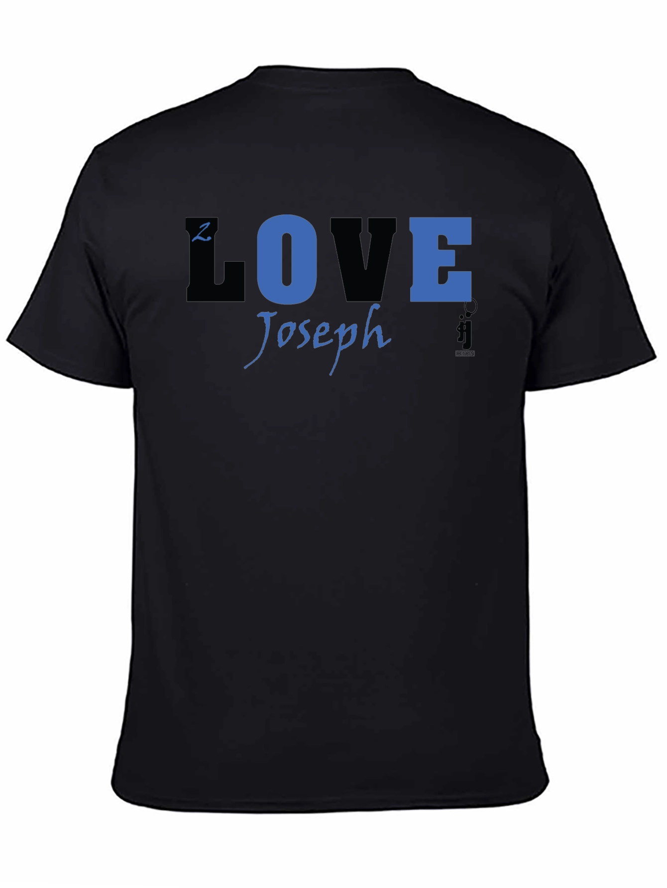 Joseph LOVE T-Shirt - Black Blue