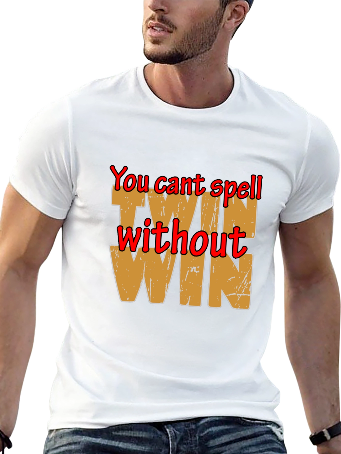 Twin Win T-Shirt - Funny Graphic Tee