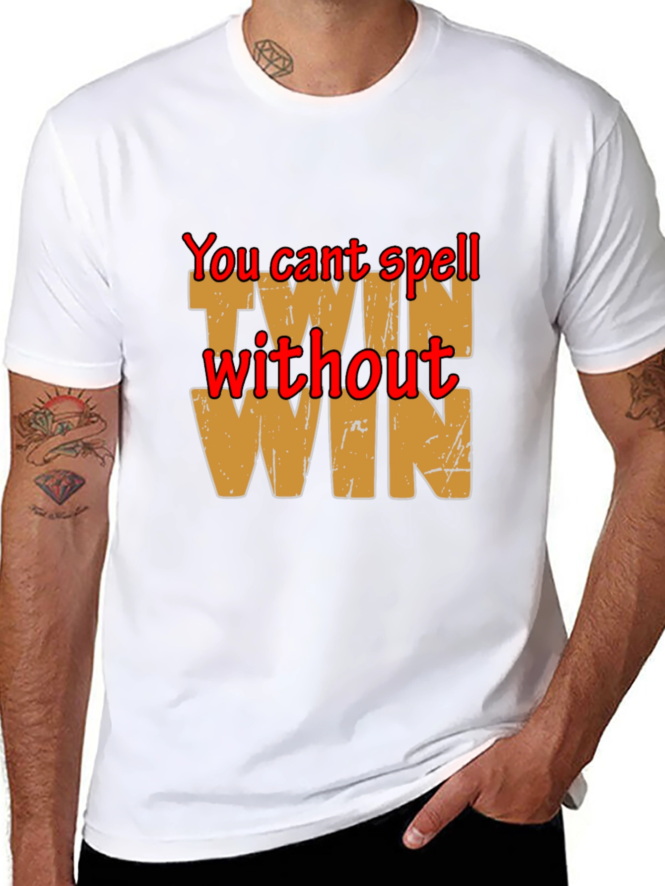 Twin Win T-Shirt - Funny Graphic Tee