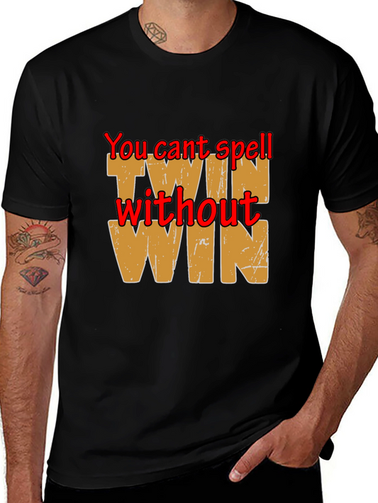 Twin Win T-Shirt - Funny Graphic Tee