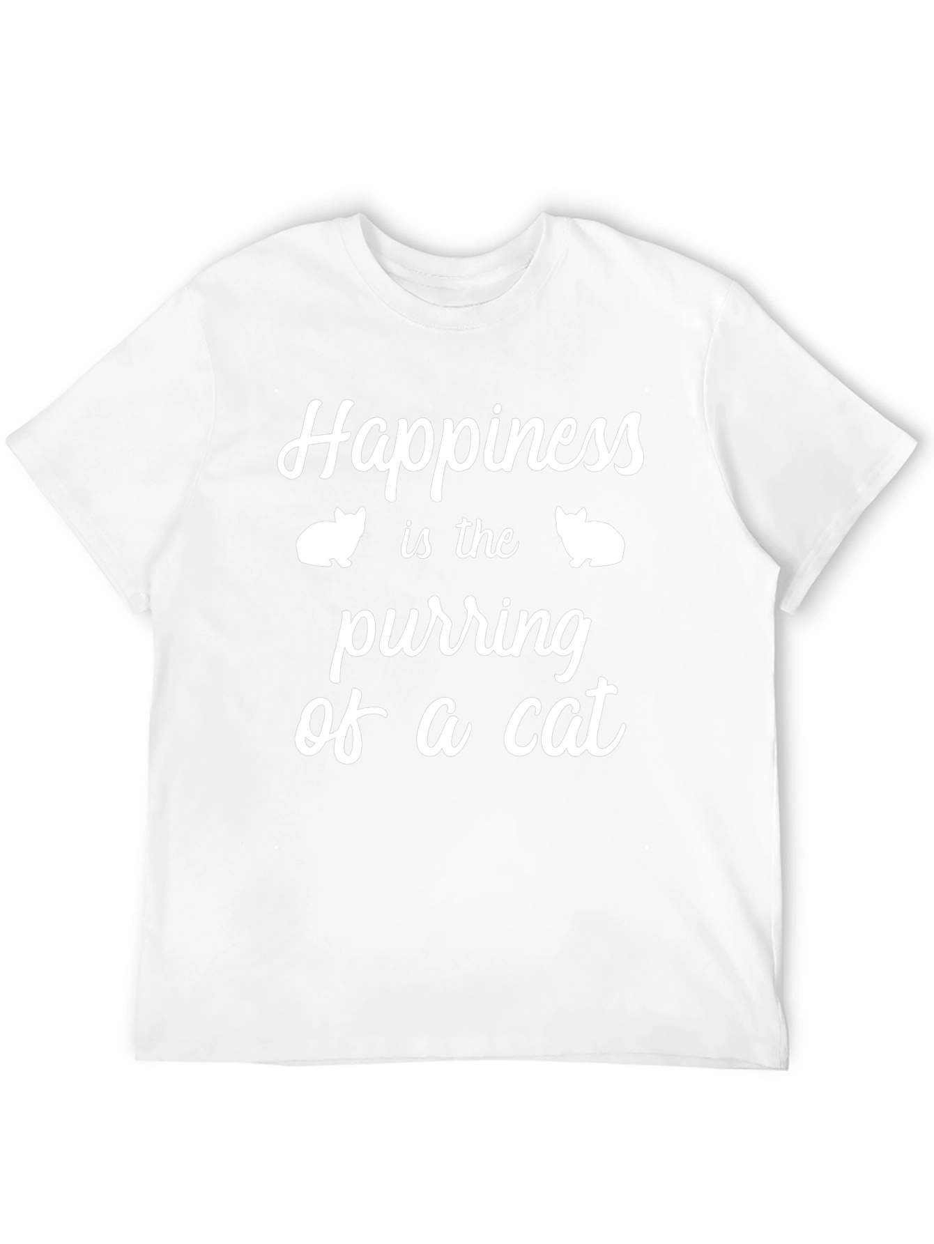 Happiness is the Purring of a Cat T-Shirt