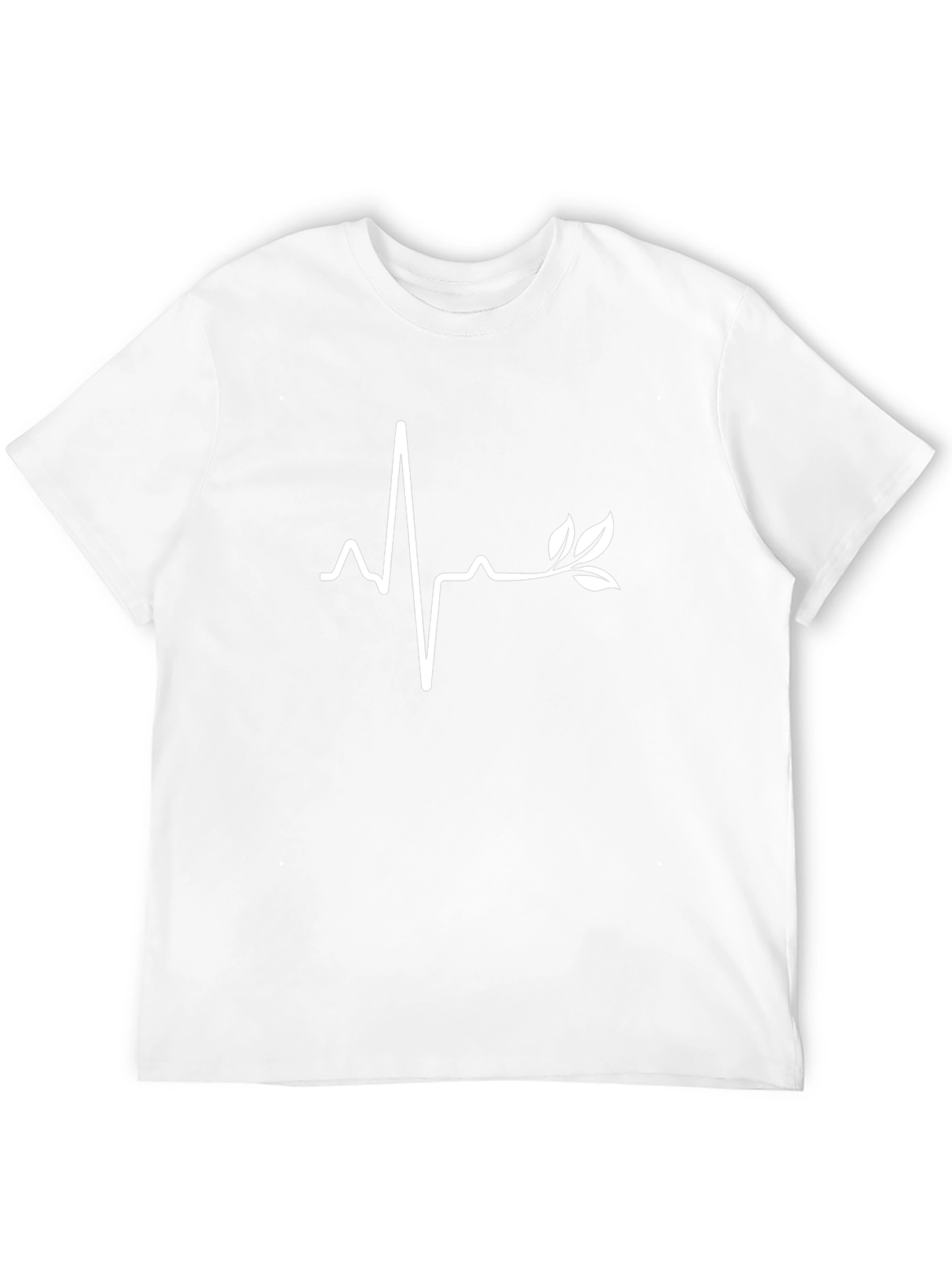 Nature Heartbeat Graphic Tee - Stylish & Unique