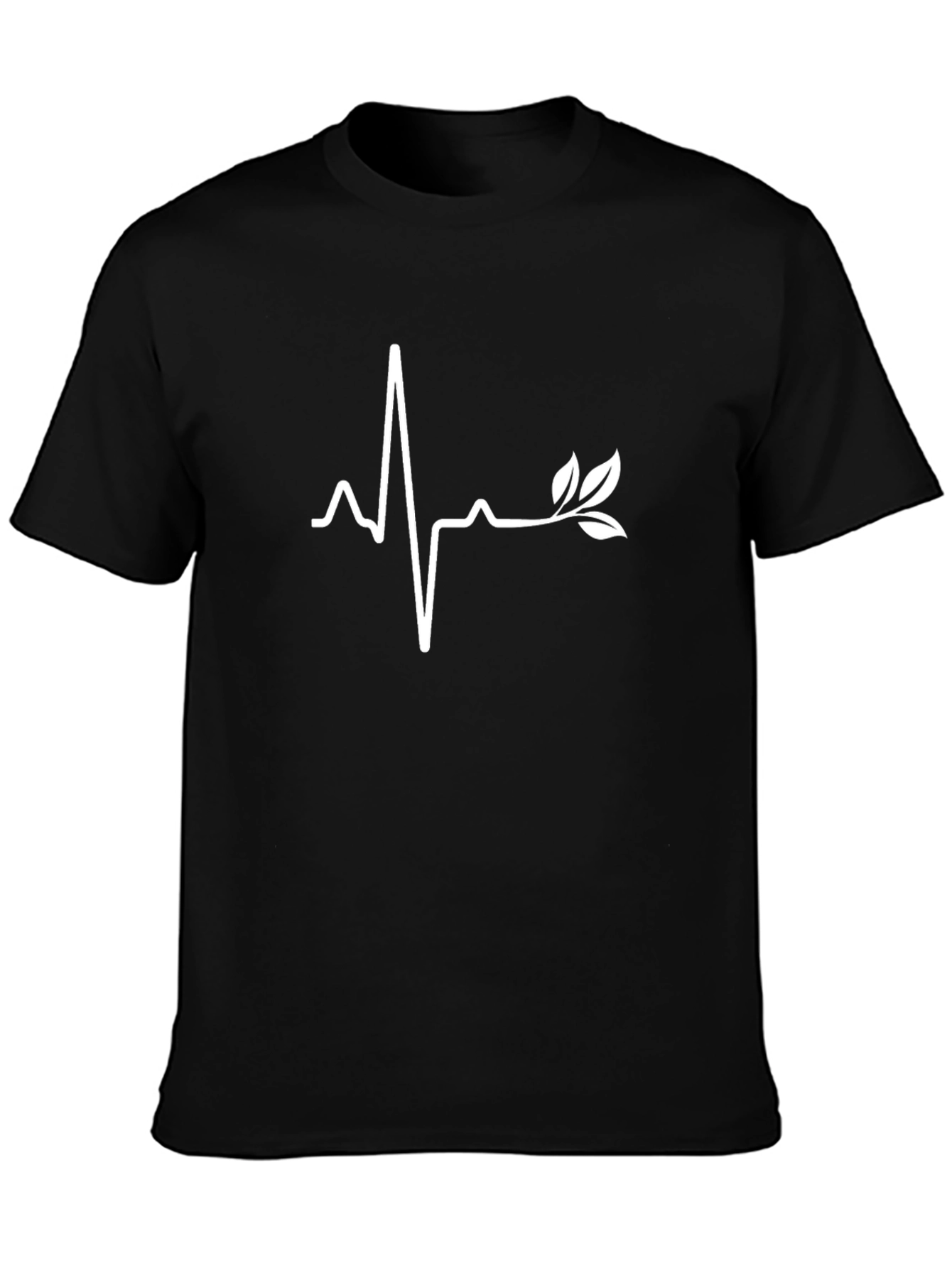 Nature Heartbeat Graphic Tee - Stylish & Unique