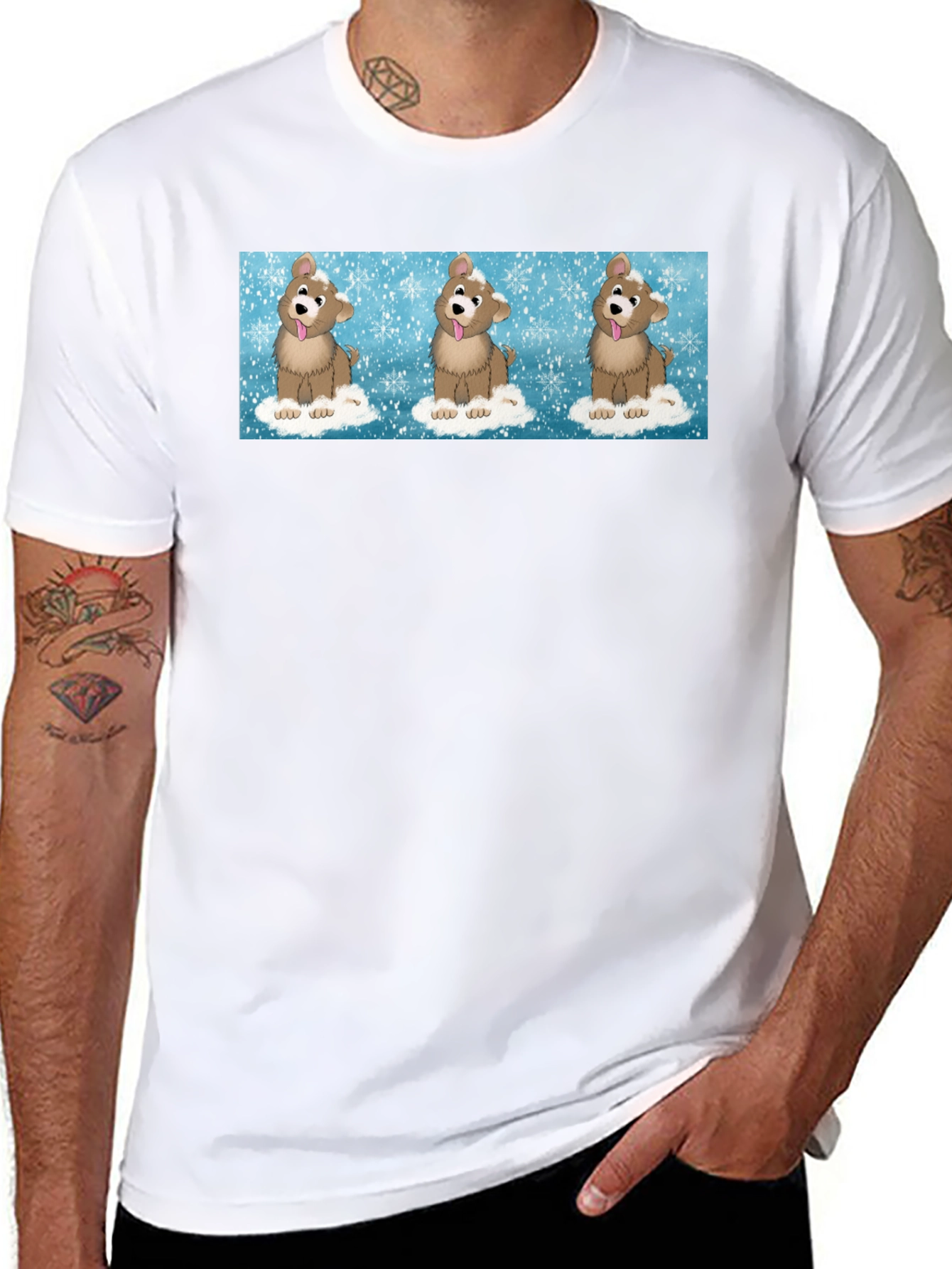 Bear Winter T-Shirt - Unique Graphic Tee