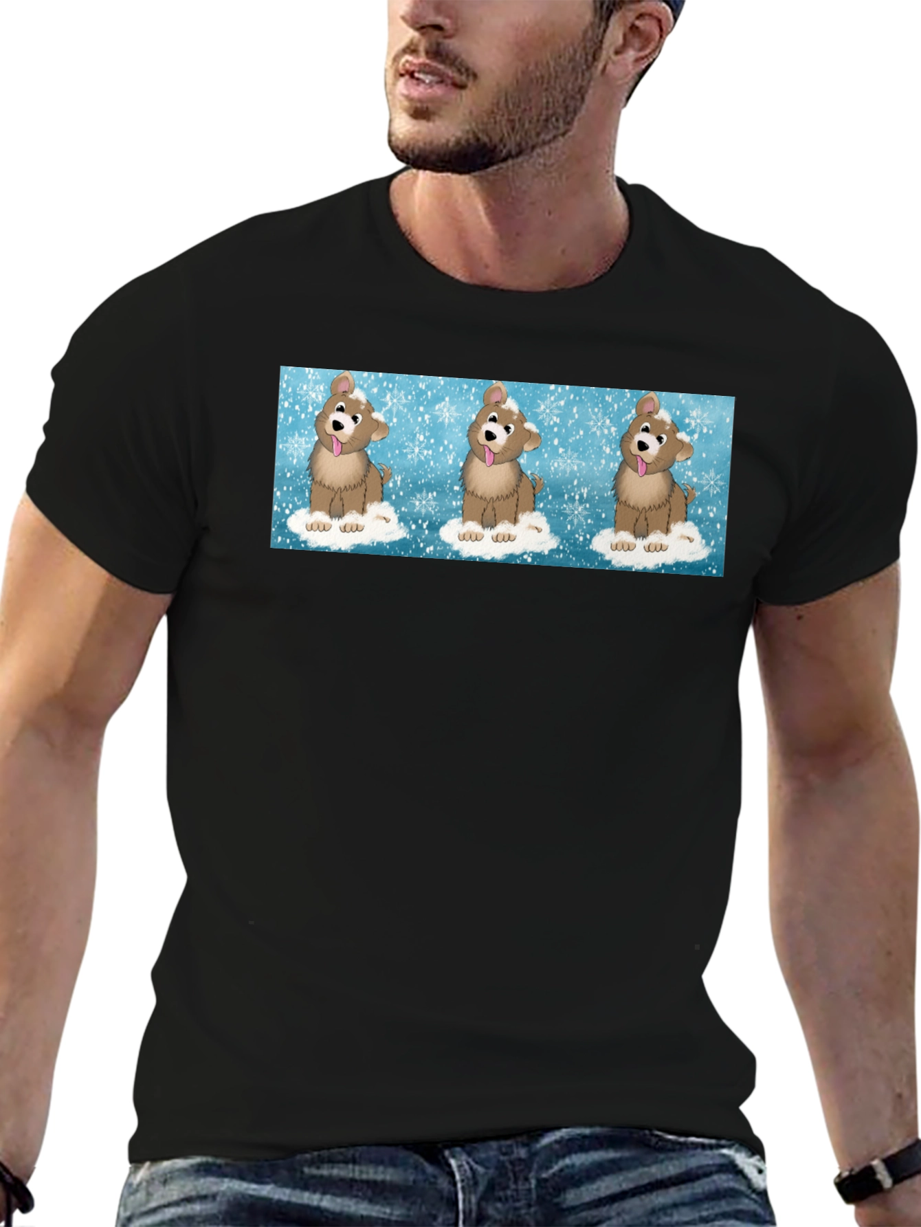 Bear Winter T-Shirt - Unique Graphic Tee