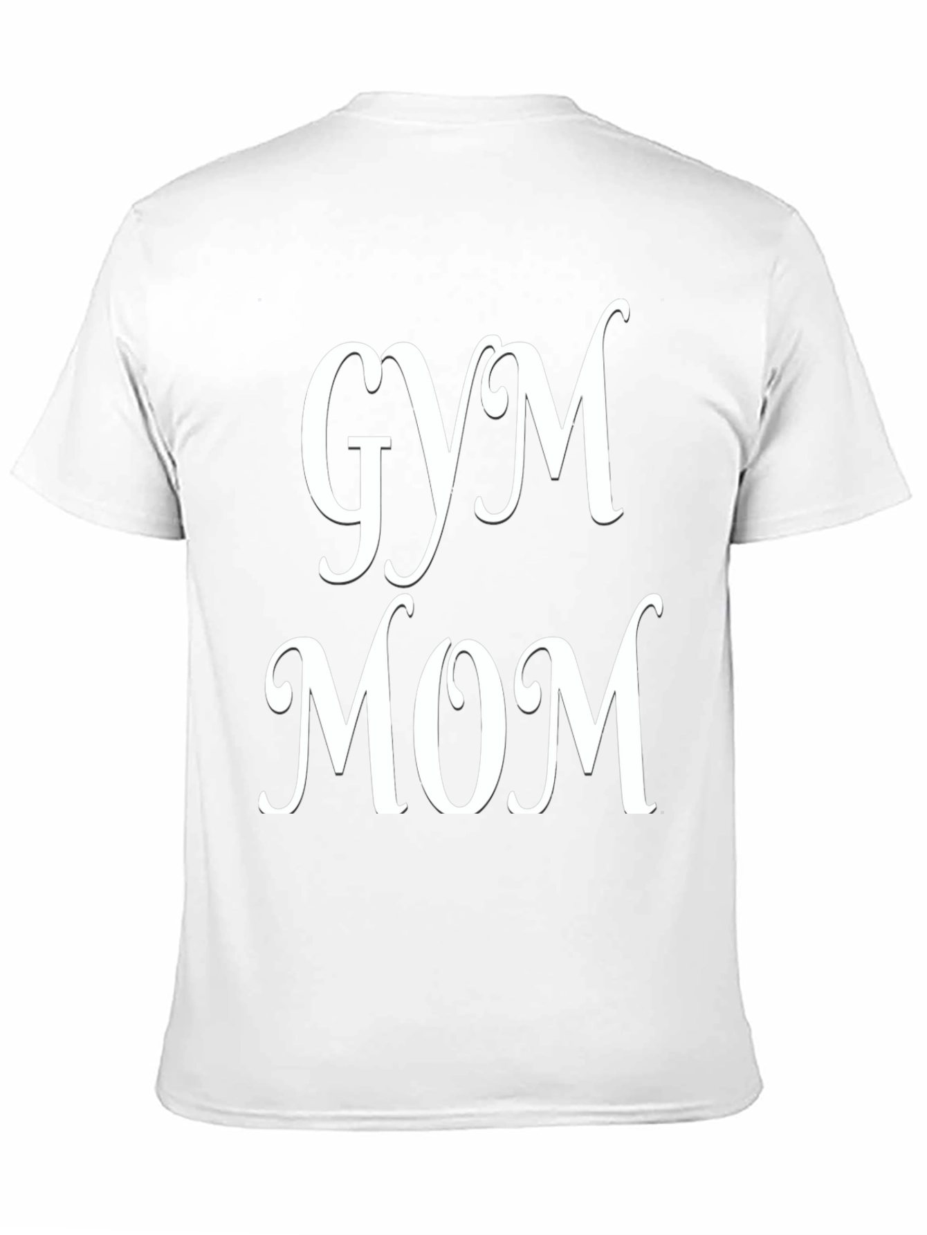 Gym Mom Graphic Tee - Black Cotton Shirt