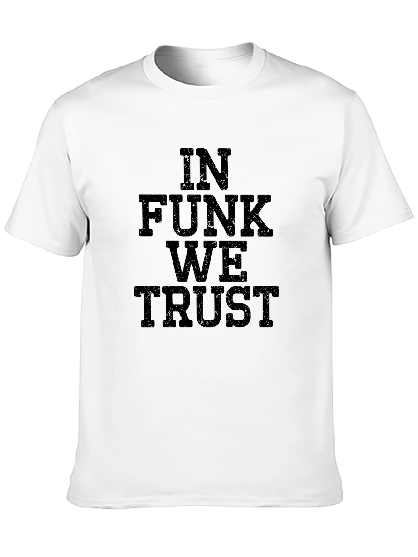 In Funk We Trust Black T-Shirt