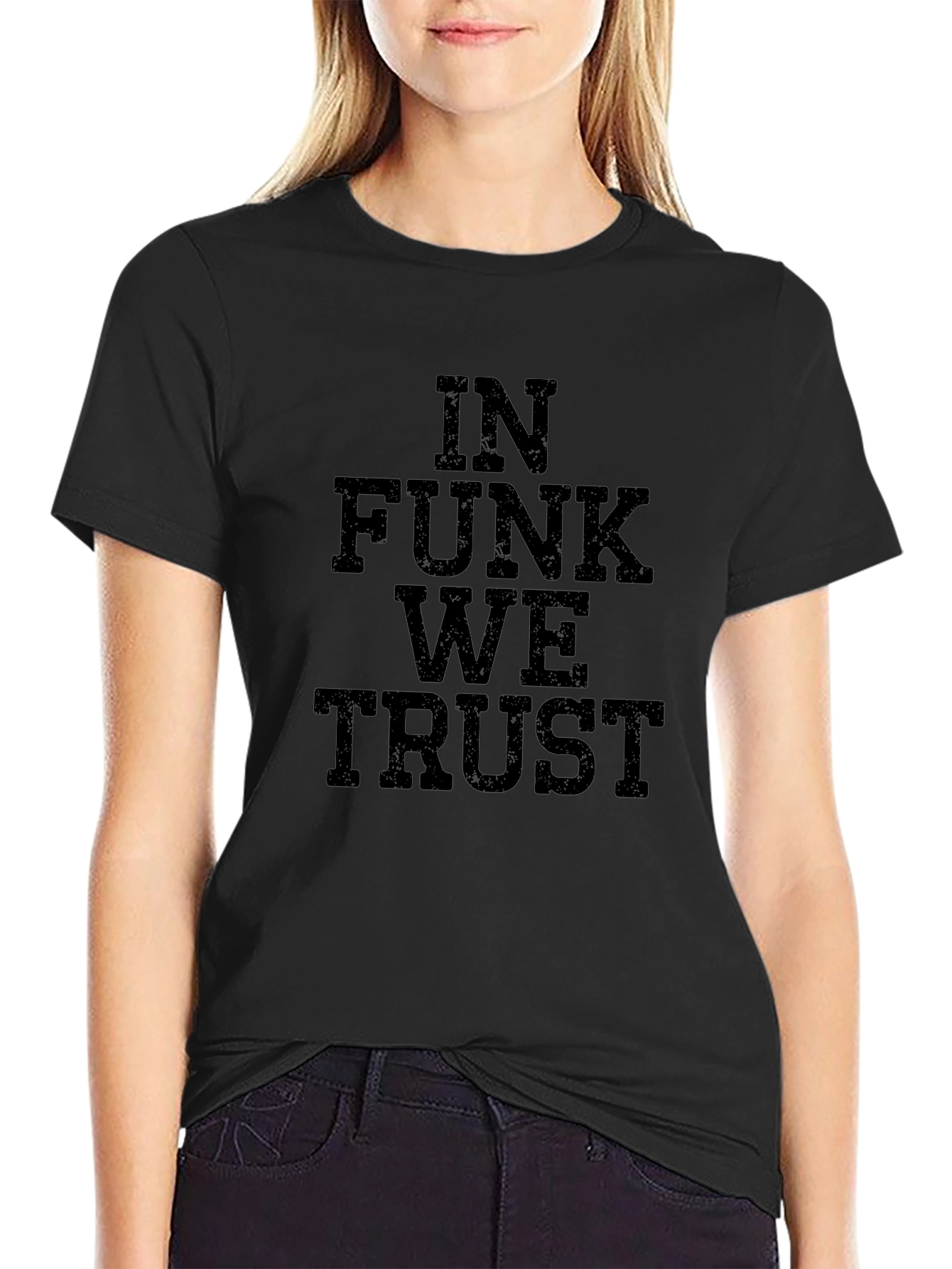 In Funk We Trust Black T-Shirt