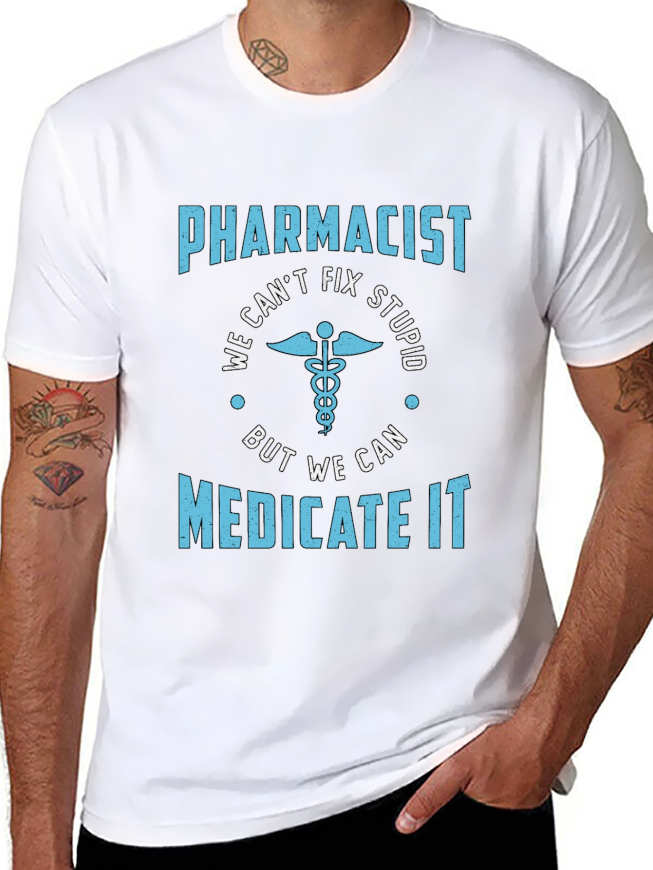 Pharmacist Medicate It T-Shirt