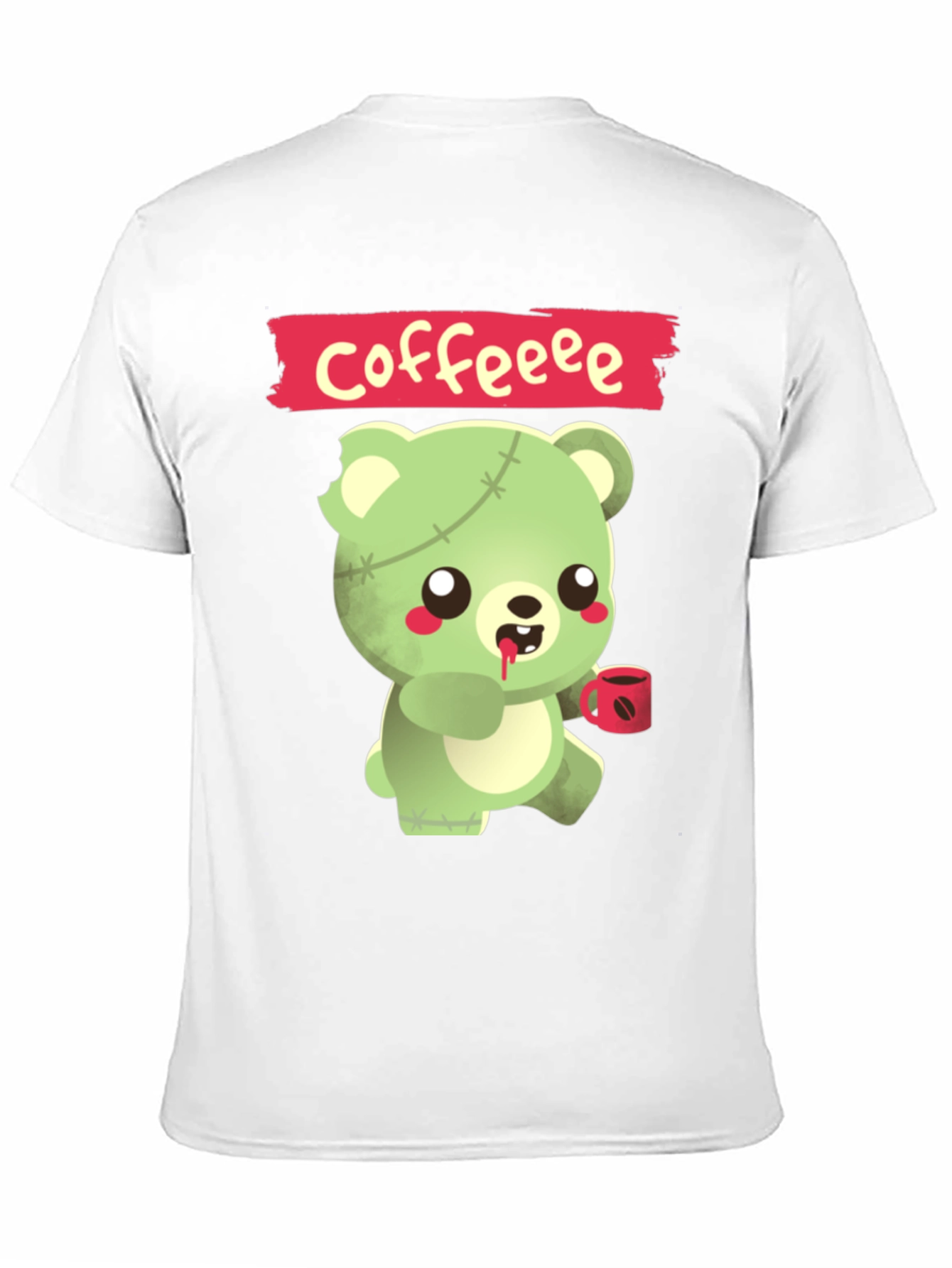 Zombie Bear Coffee T-Shirt