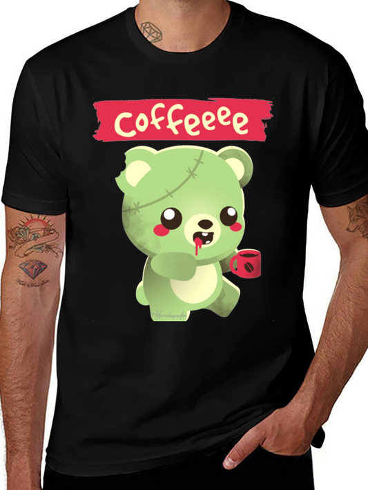 Zombie Bear Coffee T-Shirt