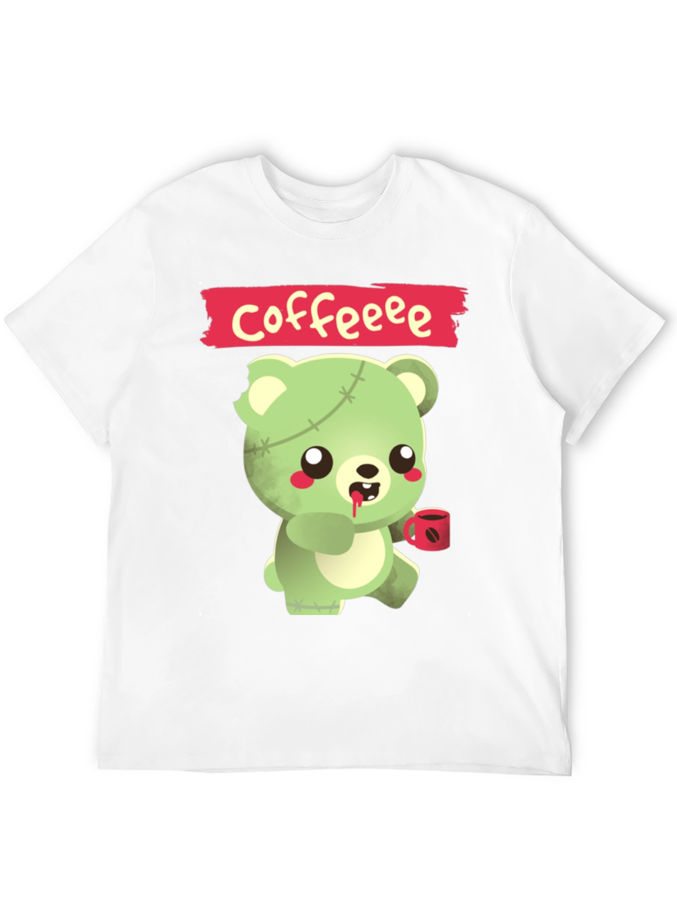 Zombie Bear Coffee T-Shirt