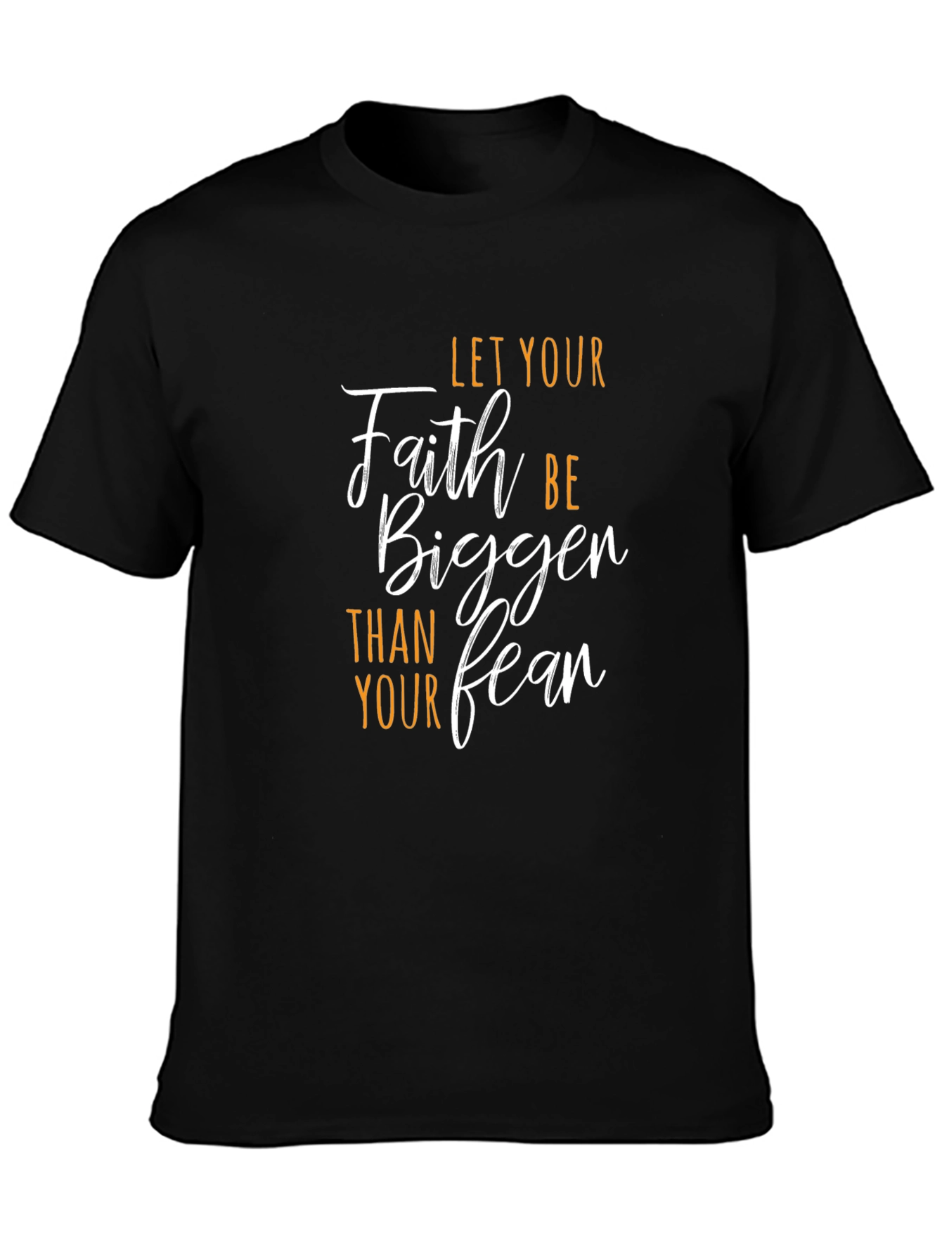 Faith Over Fear T-Shirt - Inspirational Graphic Tee