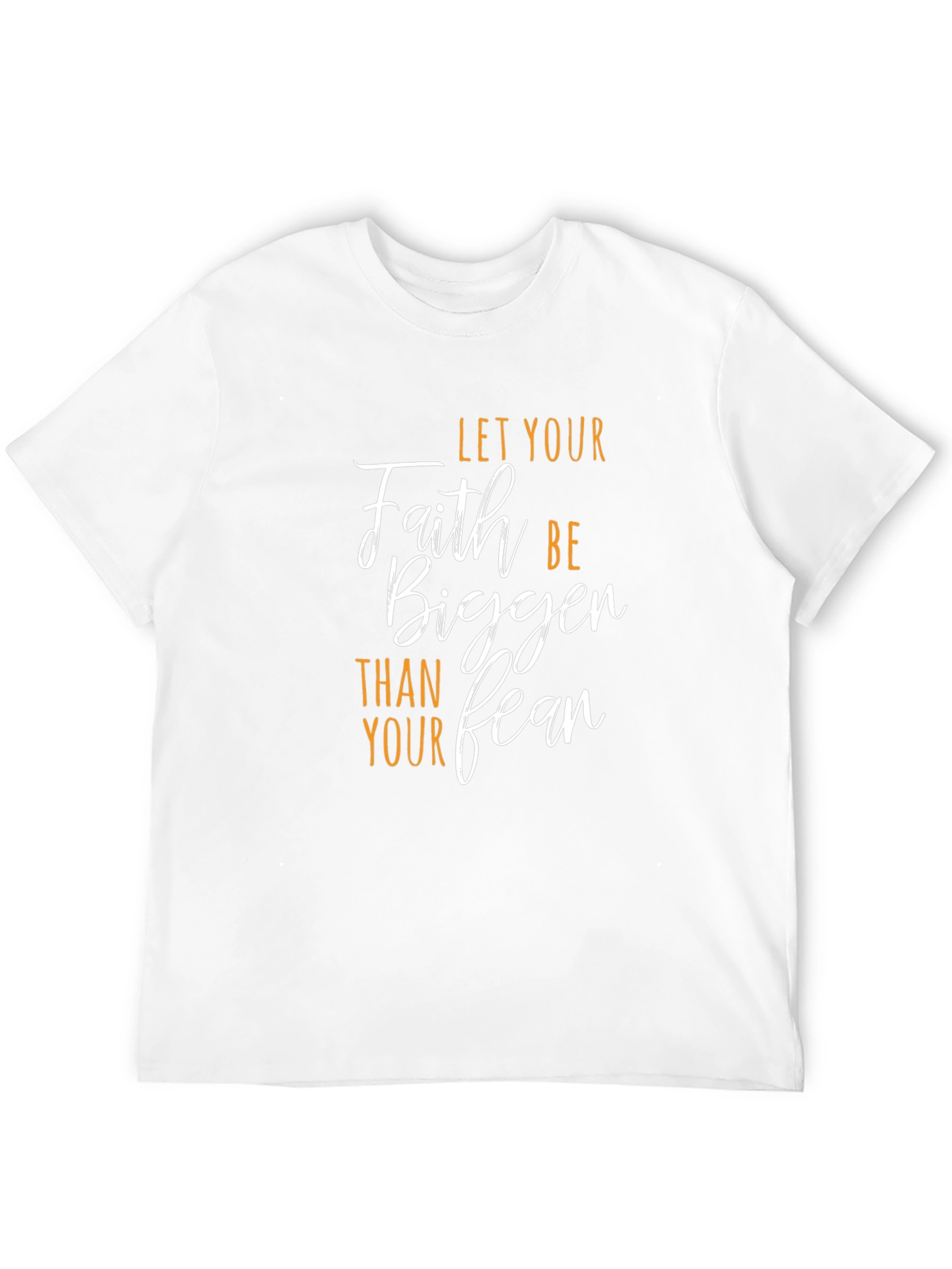 Faith Over Fear T-Shirt - Inspirational Graphic Tee