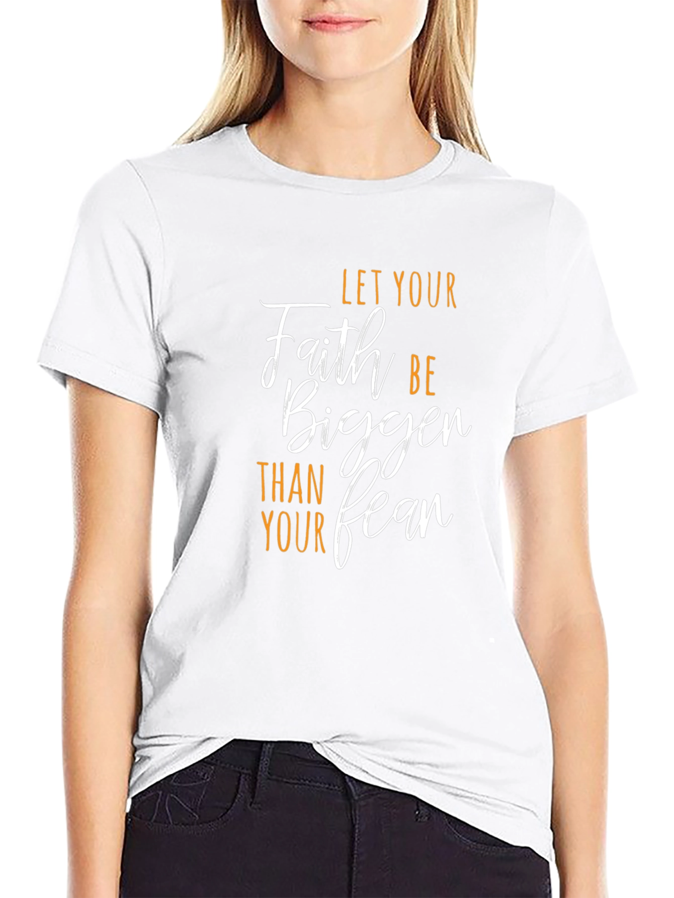 Faith Over Fear T-Shirt - Inspirational Graphic Tee