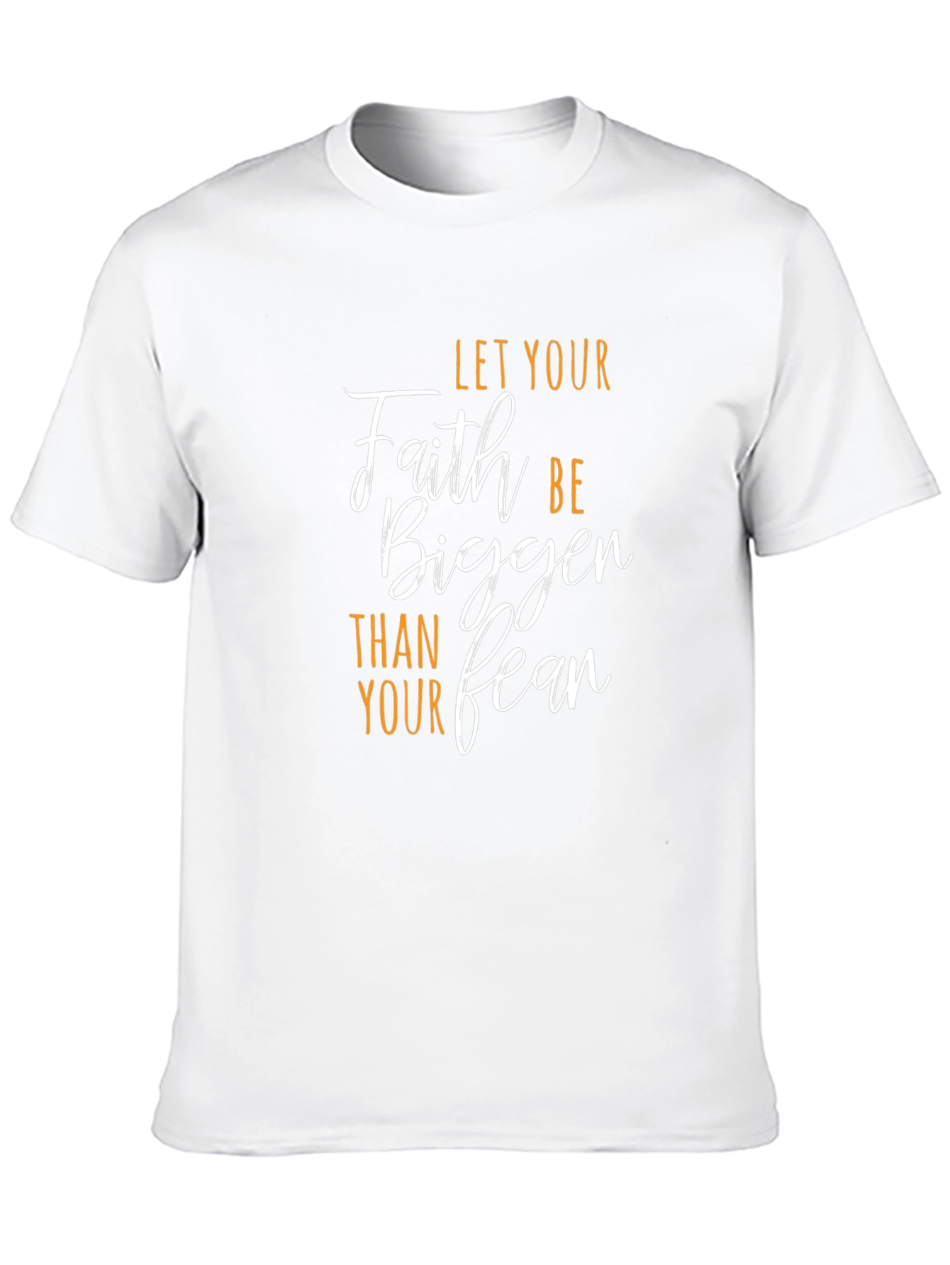 Faith Over Fear T-Shirt - Inspirational Graphic Tee