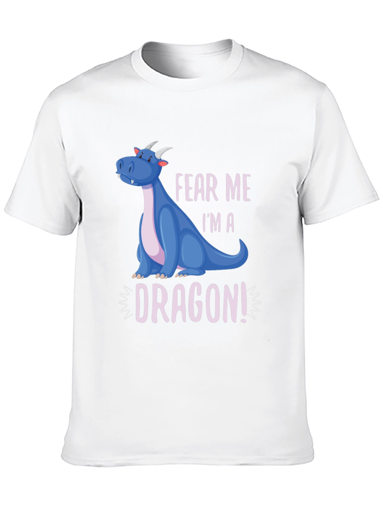 Fear Me Im A Dragon! Graphic Tee
