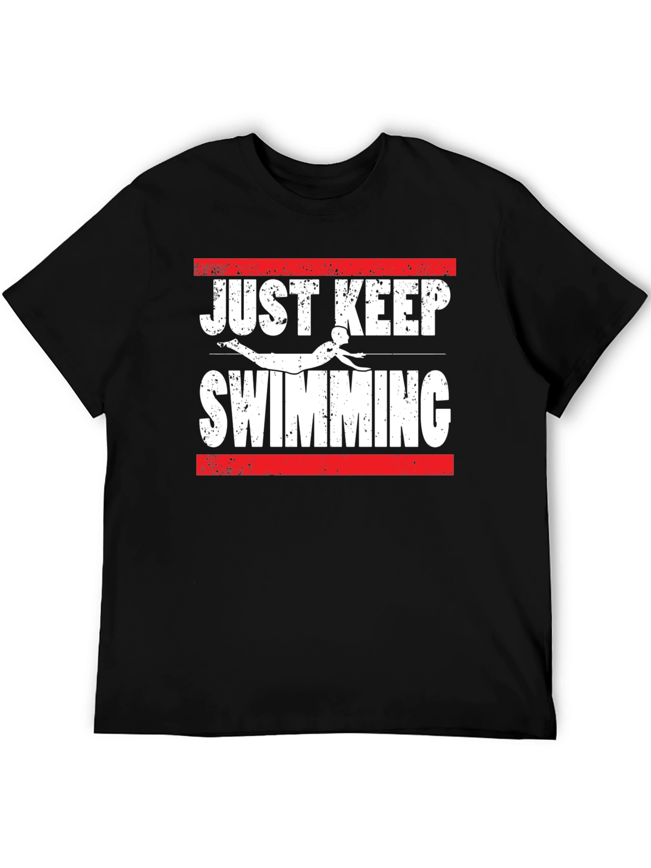 Just Keep Swimming Graphic T-Shirt