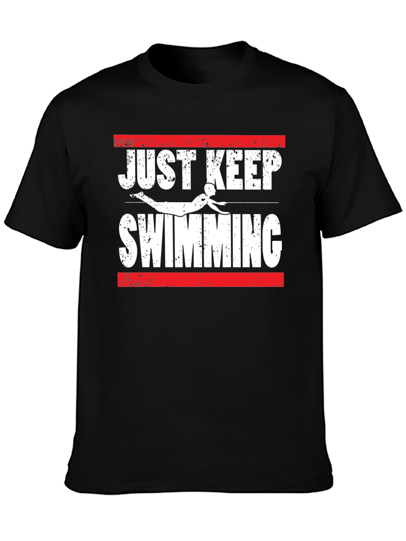Just Keep Swimming Graphic T-Shirt