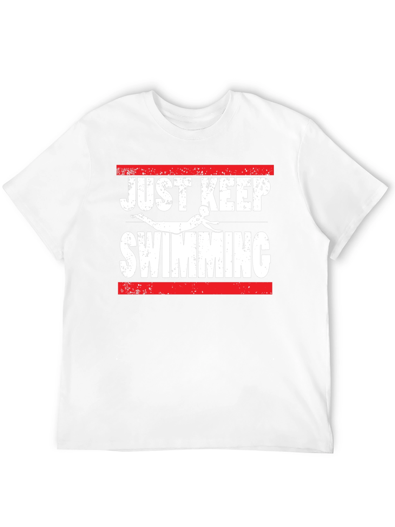Just Keep Swimming Graphic T-Shirt