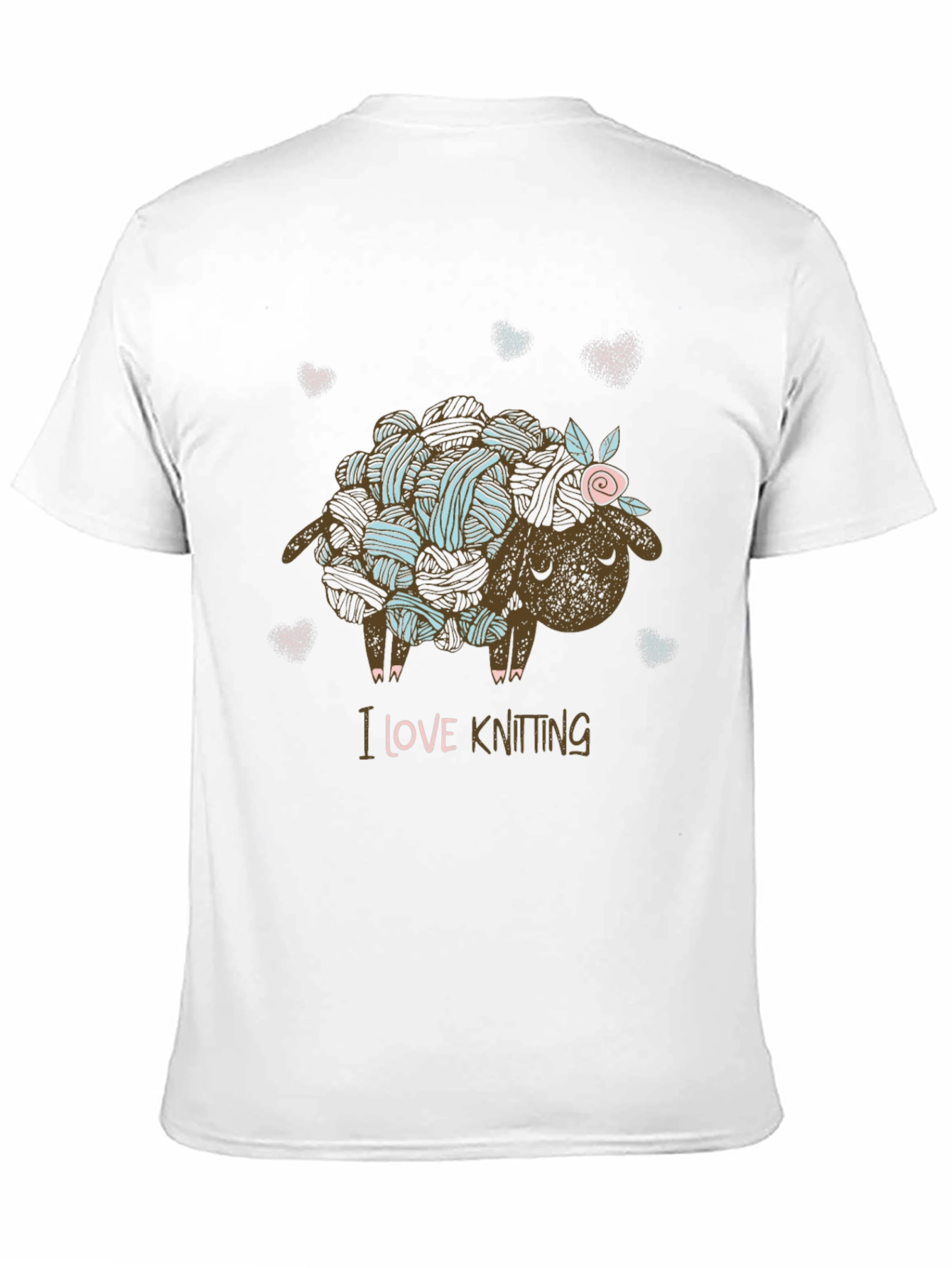 I Love Knitting Sheep T-Shirt