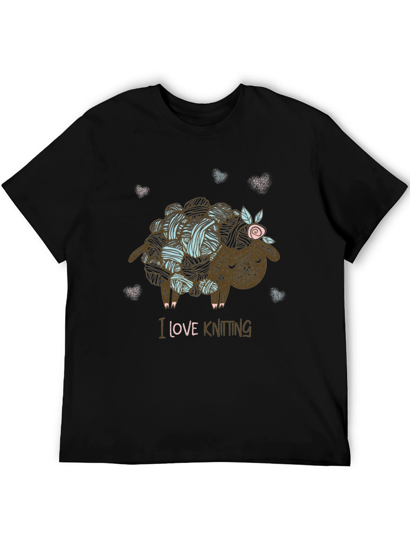 I Love Knitting Sheep T-Shirt