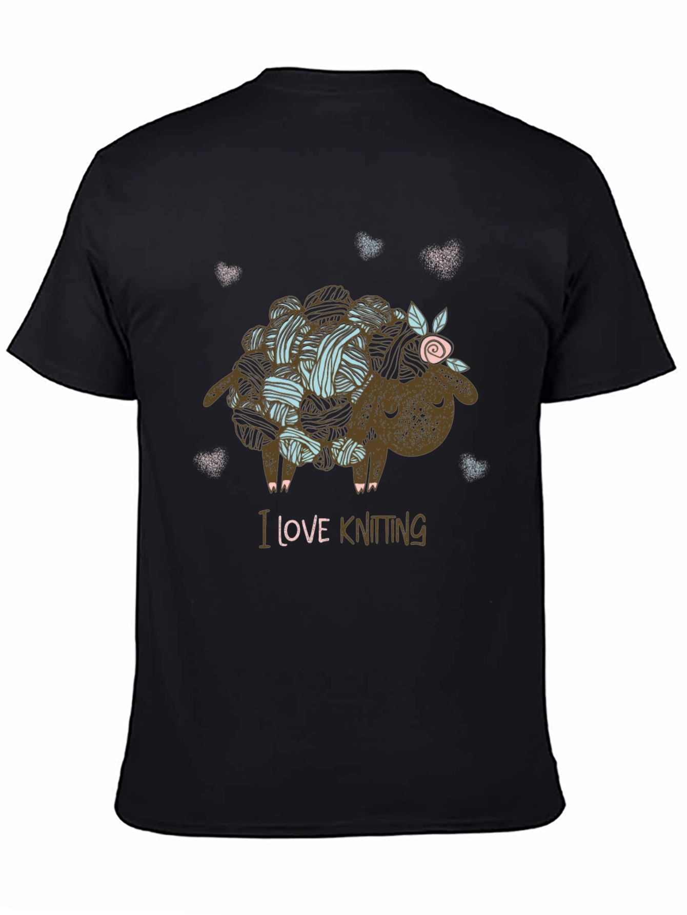 I Love Knitting Sheep T-Shirt