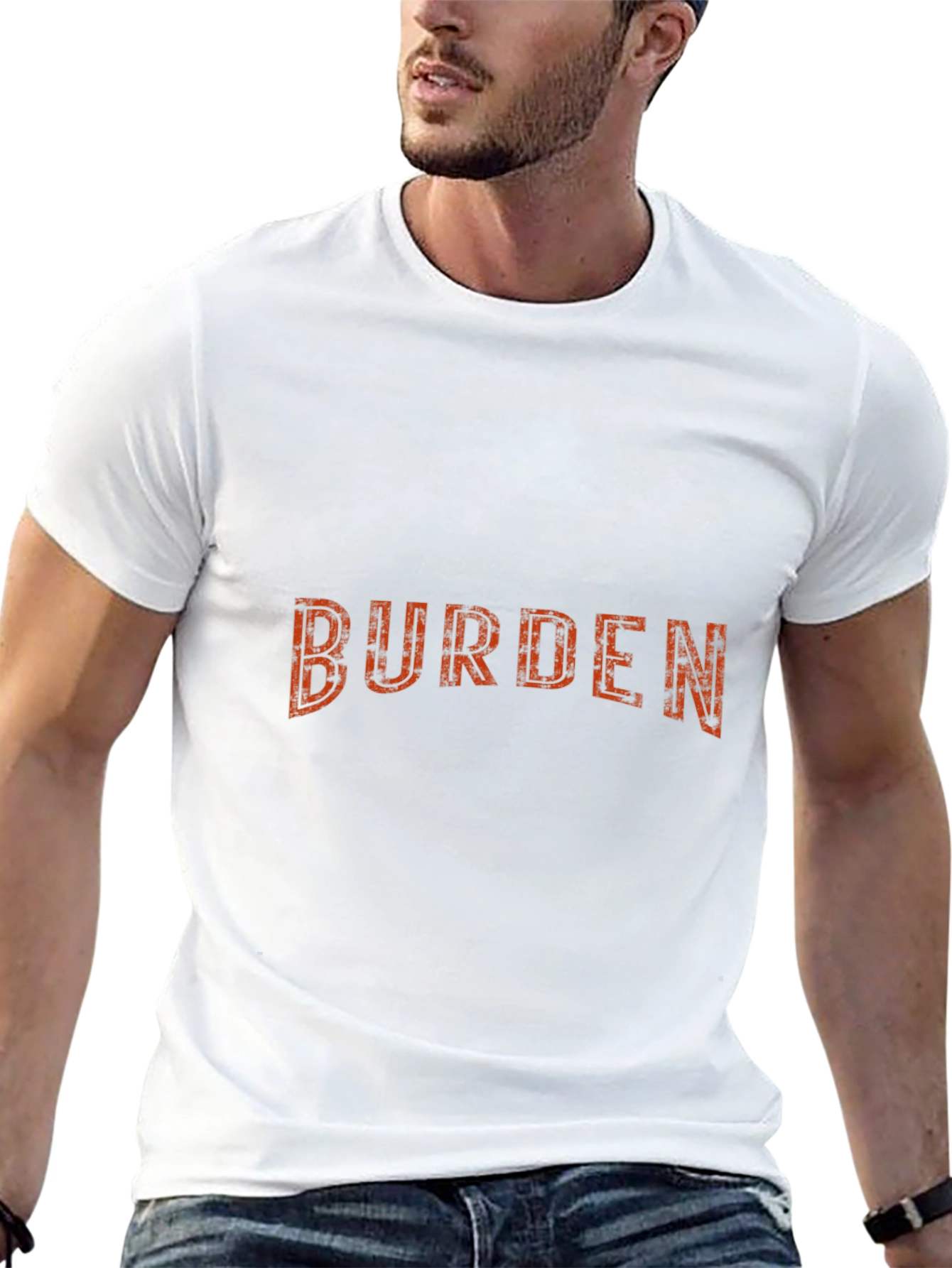 Burden Graphic Tee - Mens Black T-Shirt